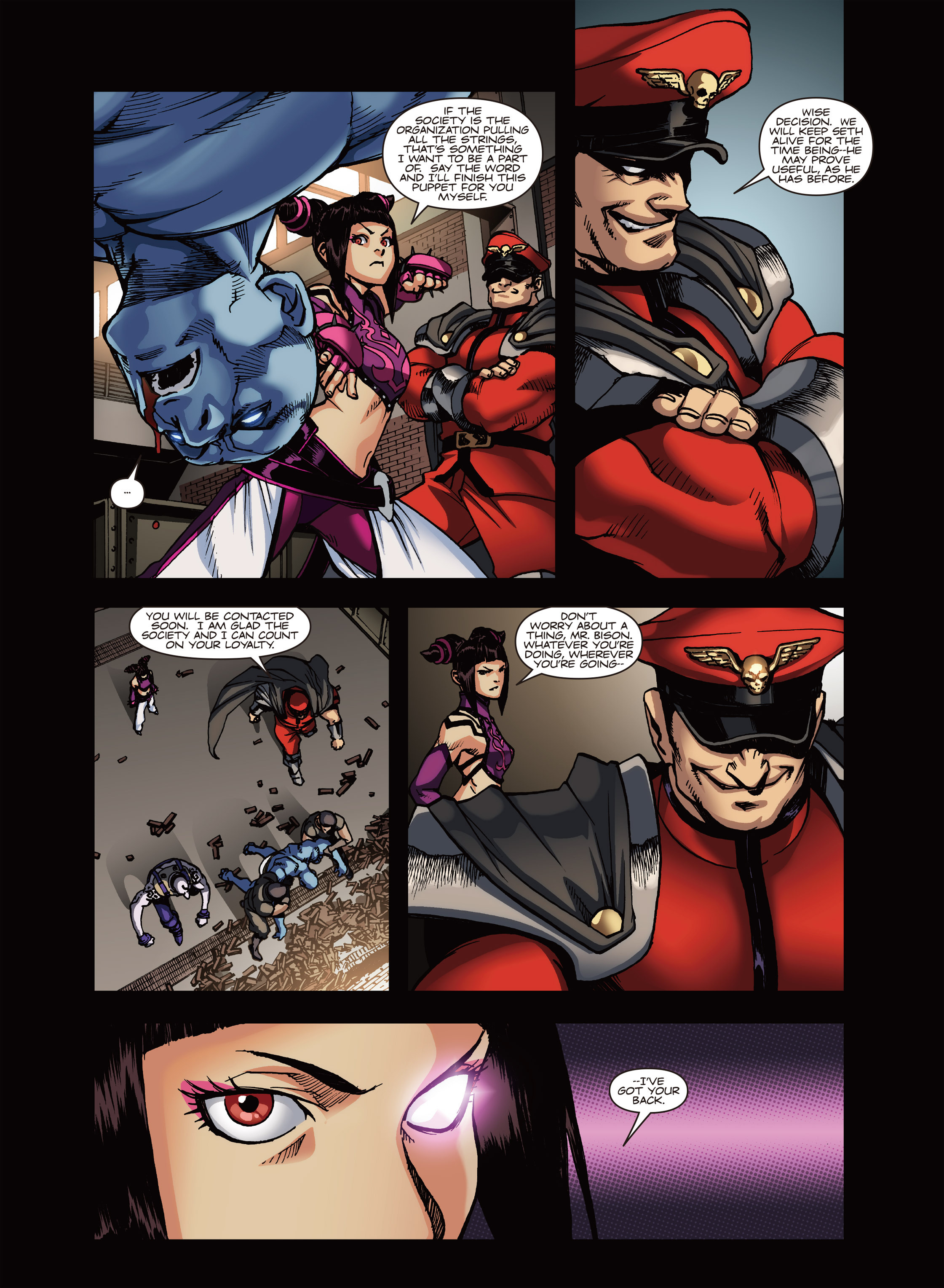 Read online Super Street Fighter comic -  Issue # Vol.2 - Hyper Fighting - 19