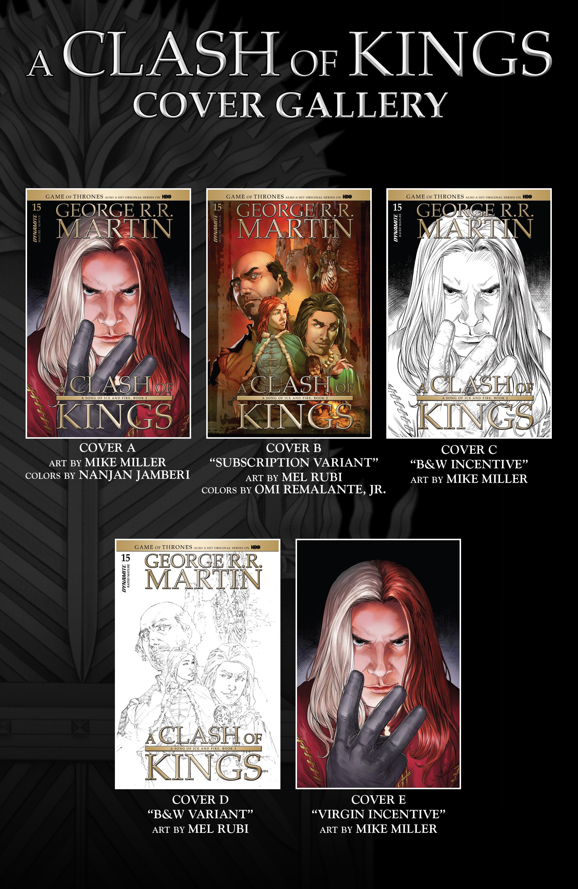 Read online A Clash of Kings comic -  Issue #15 - 27