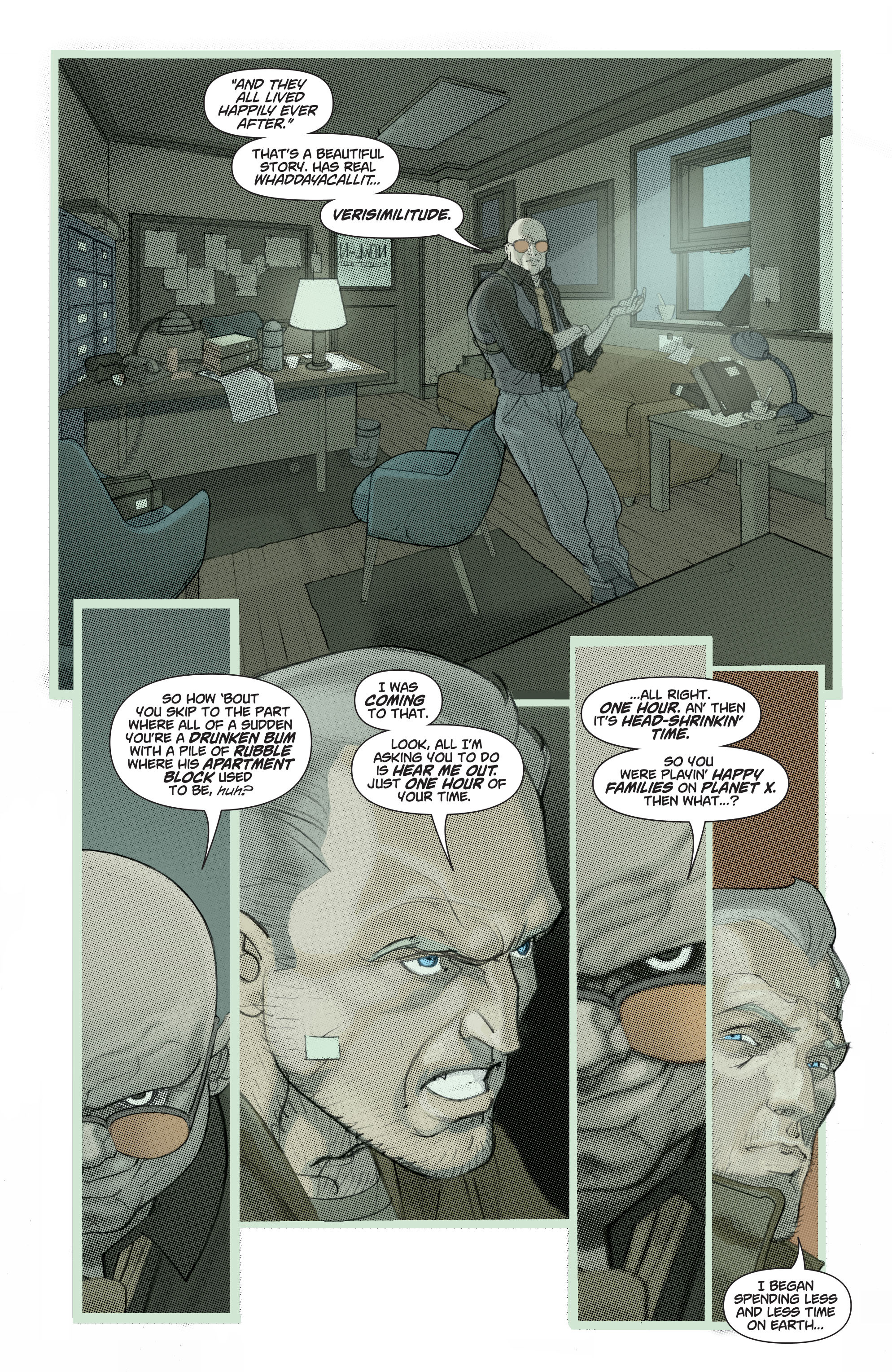 Read online Adam Strange (2004) comic -  Issue #1 - 8