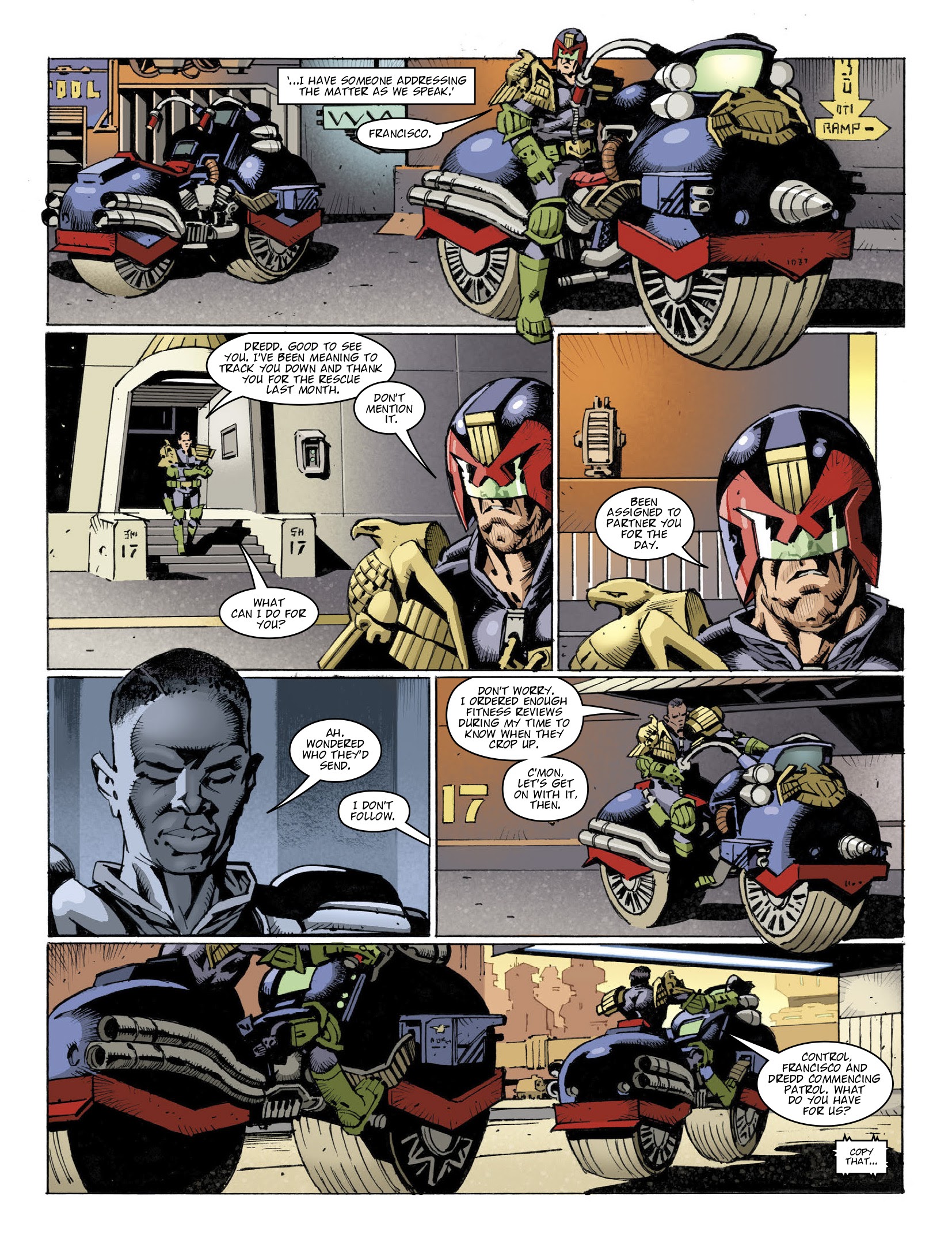 Read online Judge Dredd Megazine (Vol. 5) comic -  Issue #436 - 6