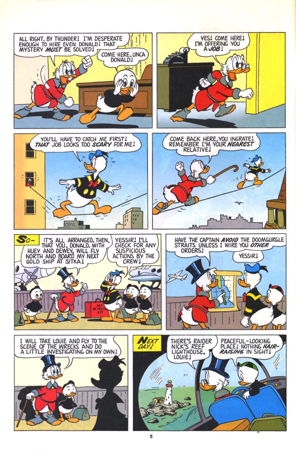 Read online Uncle Scrooge (1953) comic -  Issue #280 - 6