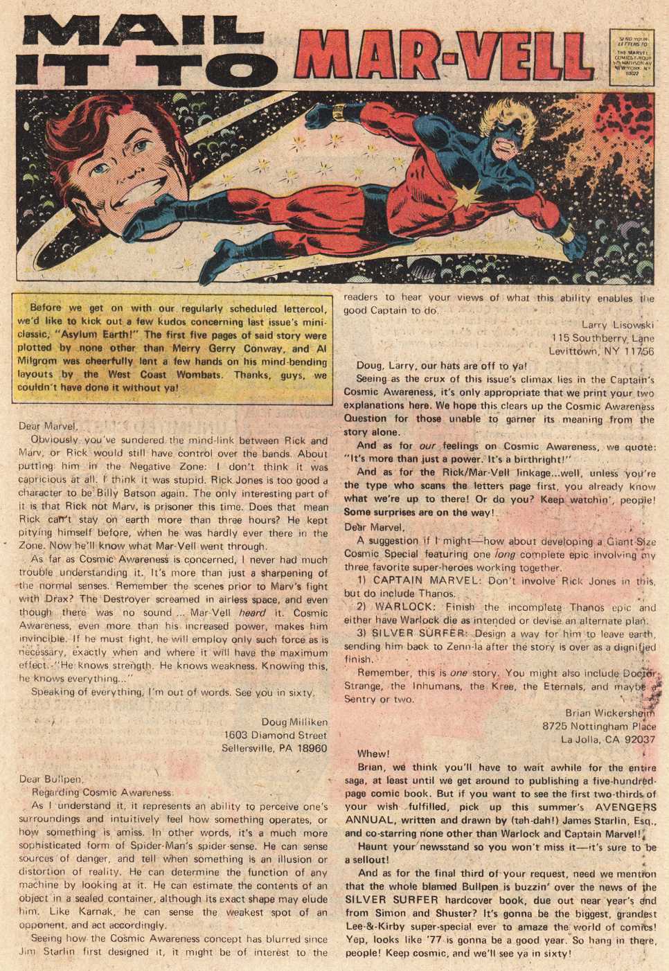 Captain Marvel (1968) Issue #50 #50 - English 13