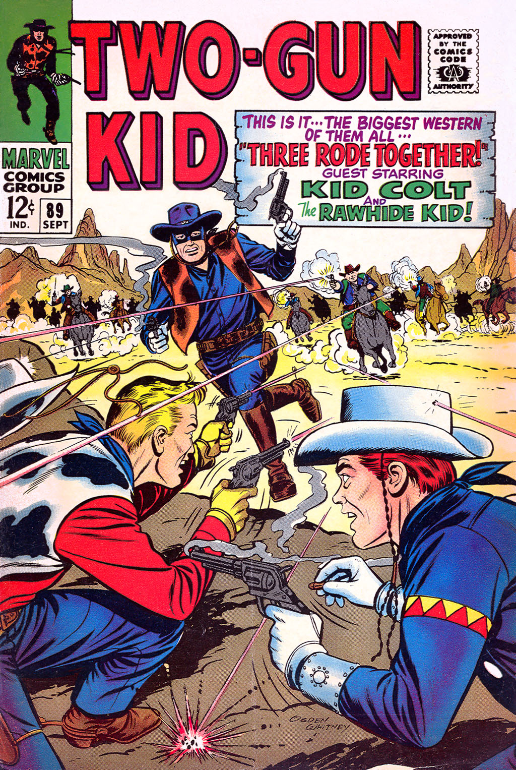 Read online Two-Gun Kid comic -  Issue #89 - 1