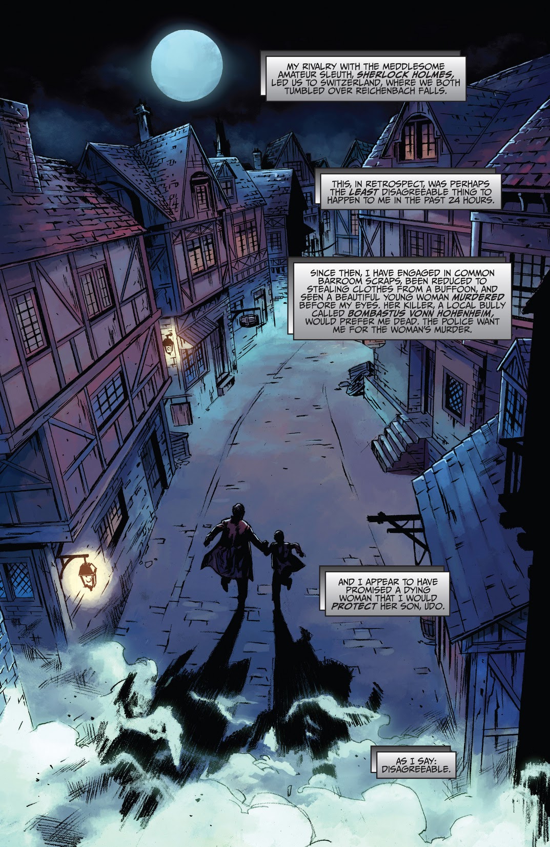Read online Sherlock Holmes: Moriarty Lives comic -  Issue #2 - 3