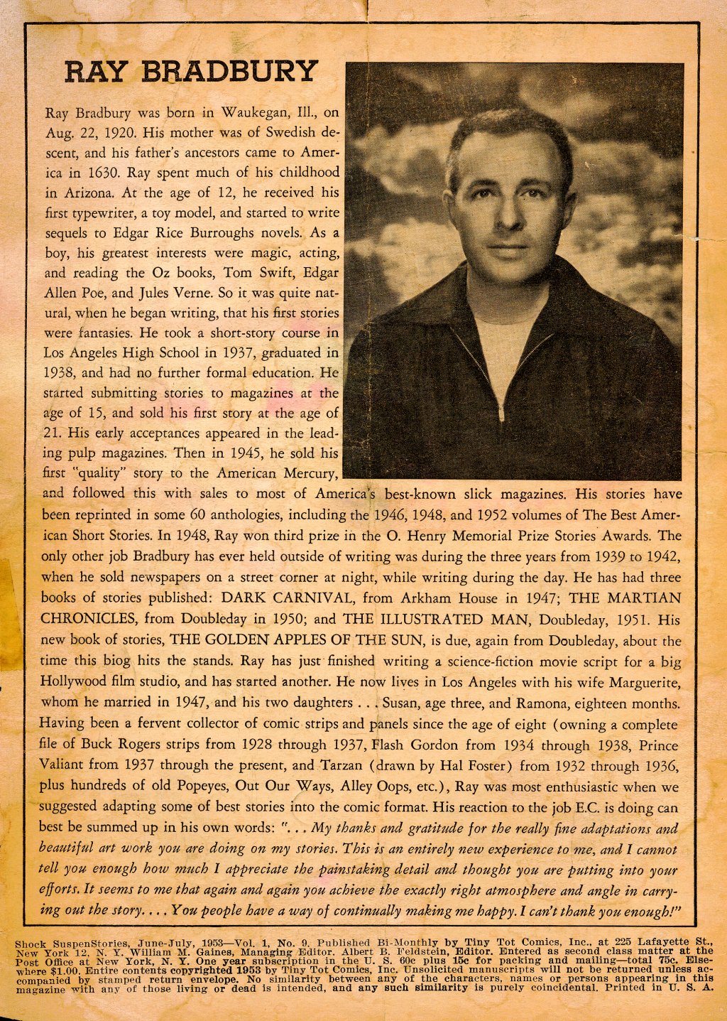 Read online Shock SuspenStories comic -  Issue #9 - 2