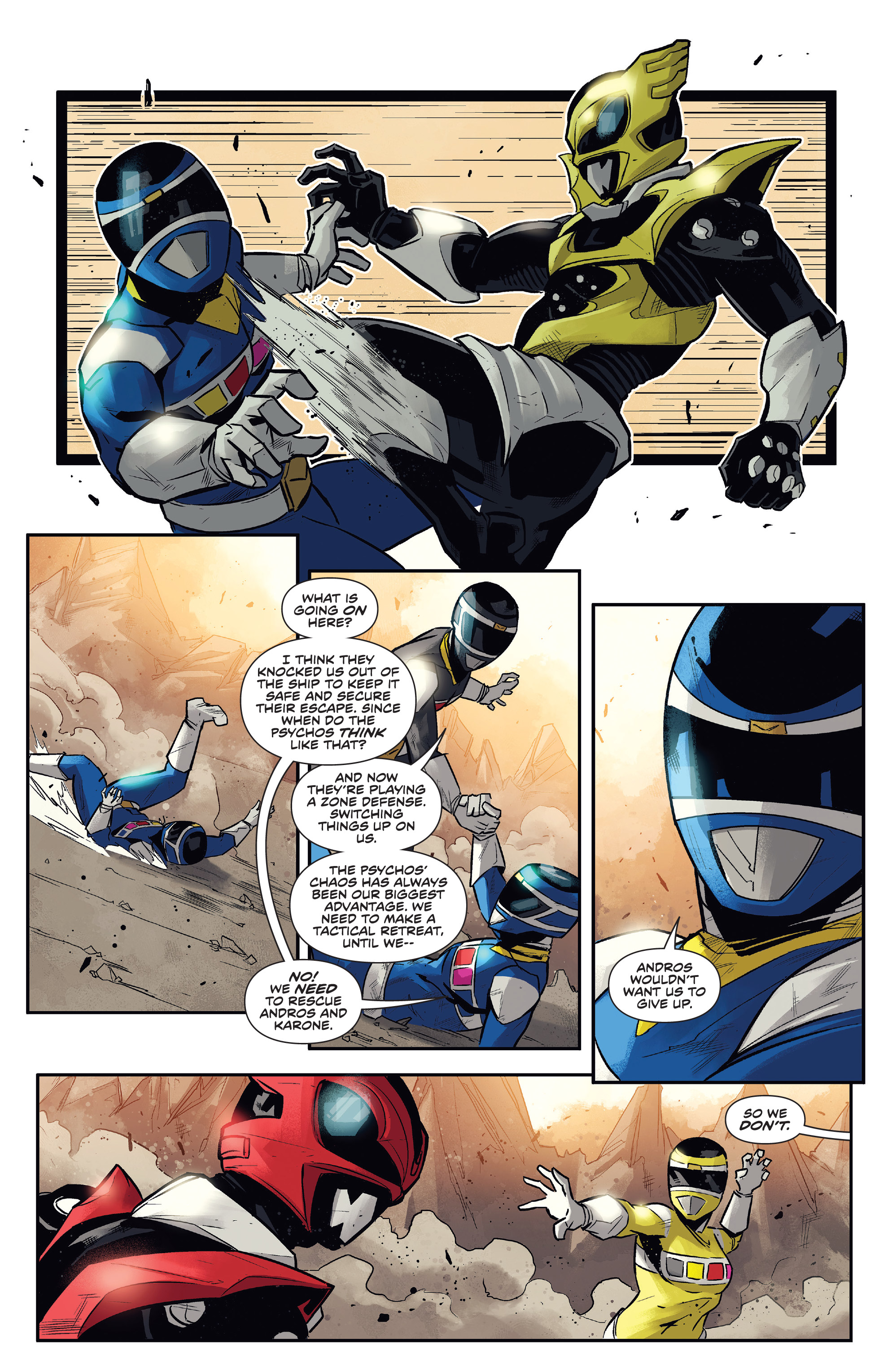 Read online Saban's Power Rangers: The Psycho Path comic -  Issue # TPB - 66
