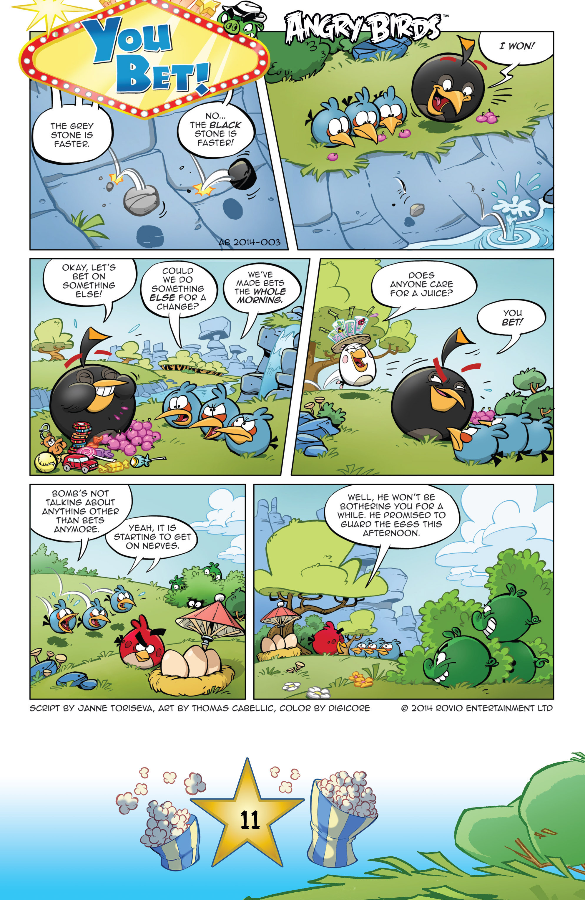 Read online Angry Birds Comics (2016) comic -  Issue #5 - 13