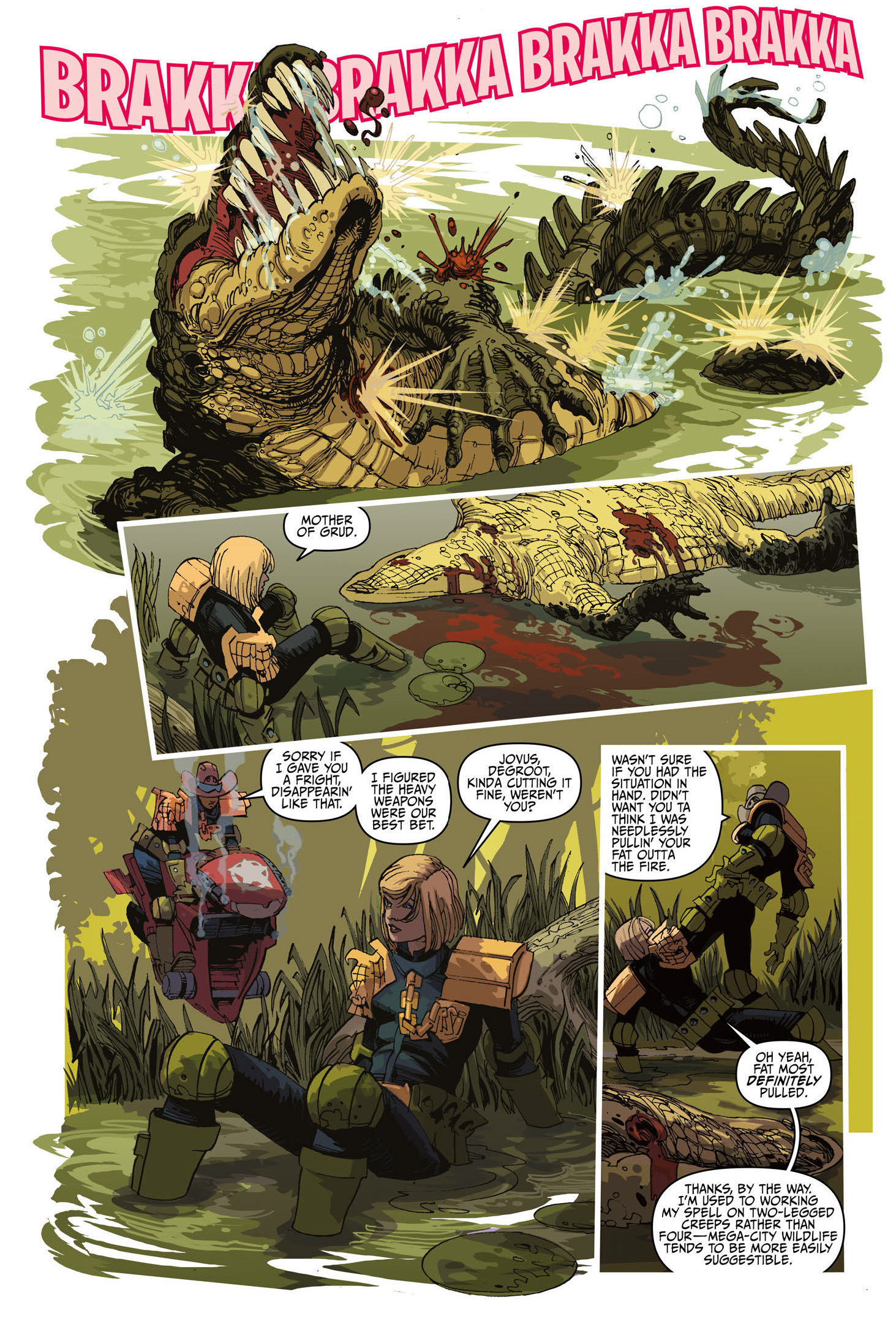 Read online Judge Dredd Megazine (Vol. 5) comic -  Issue #456 - 64