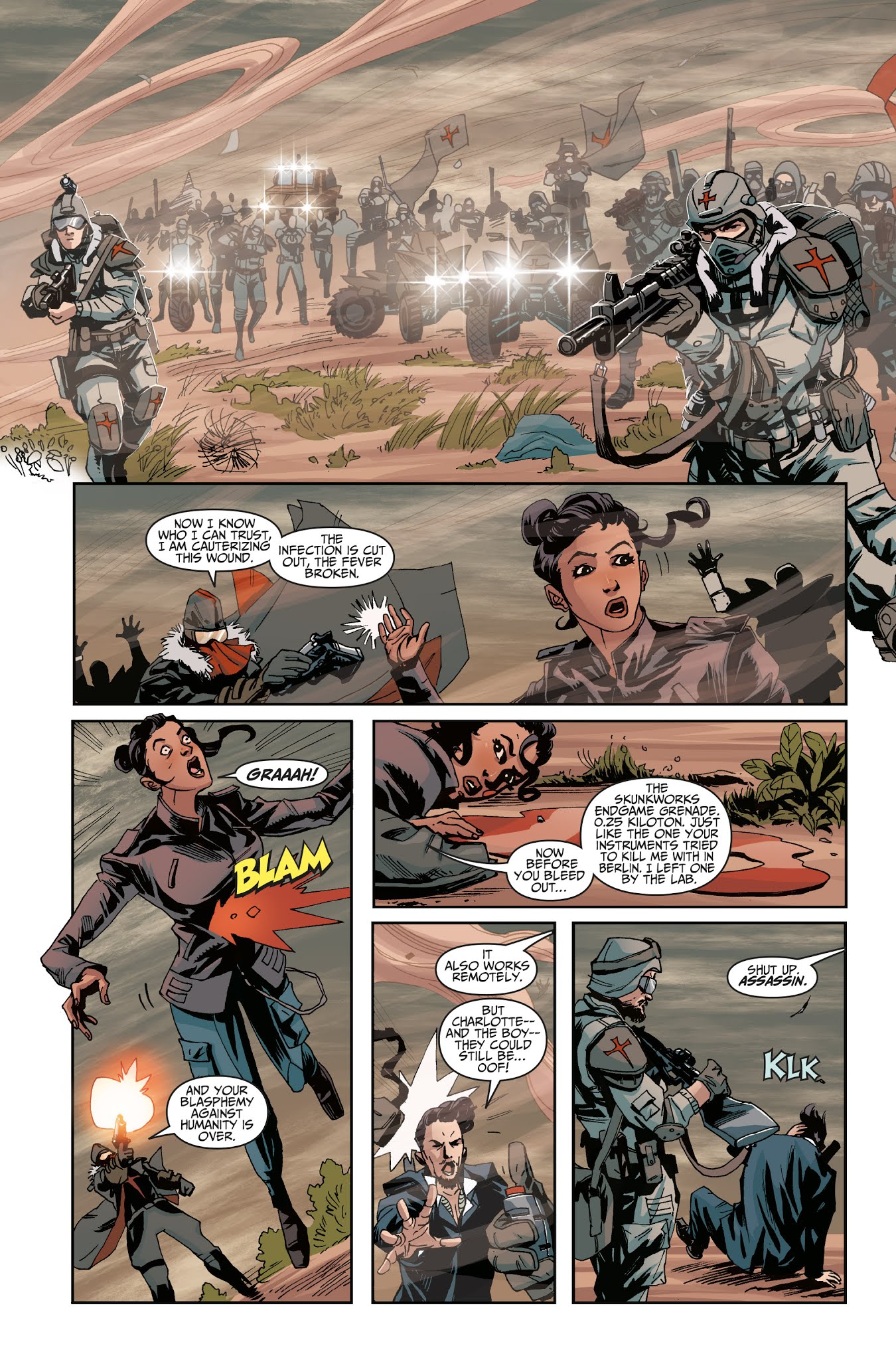 Read online Assassin's Creed: Uprising comic -  Issue #12 - 21