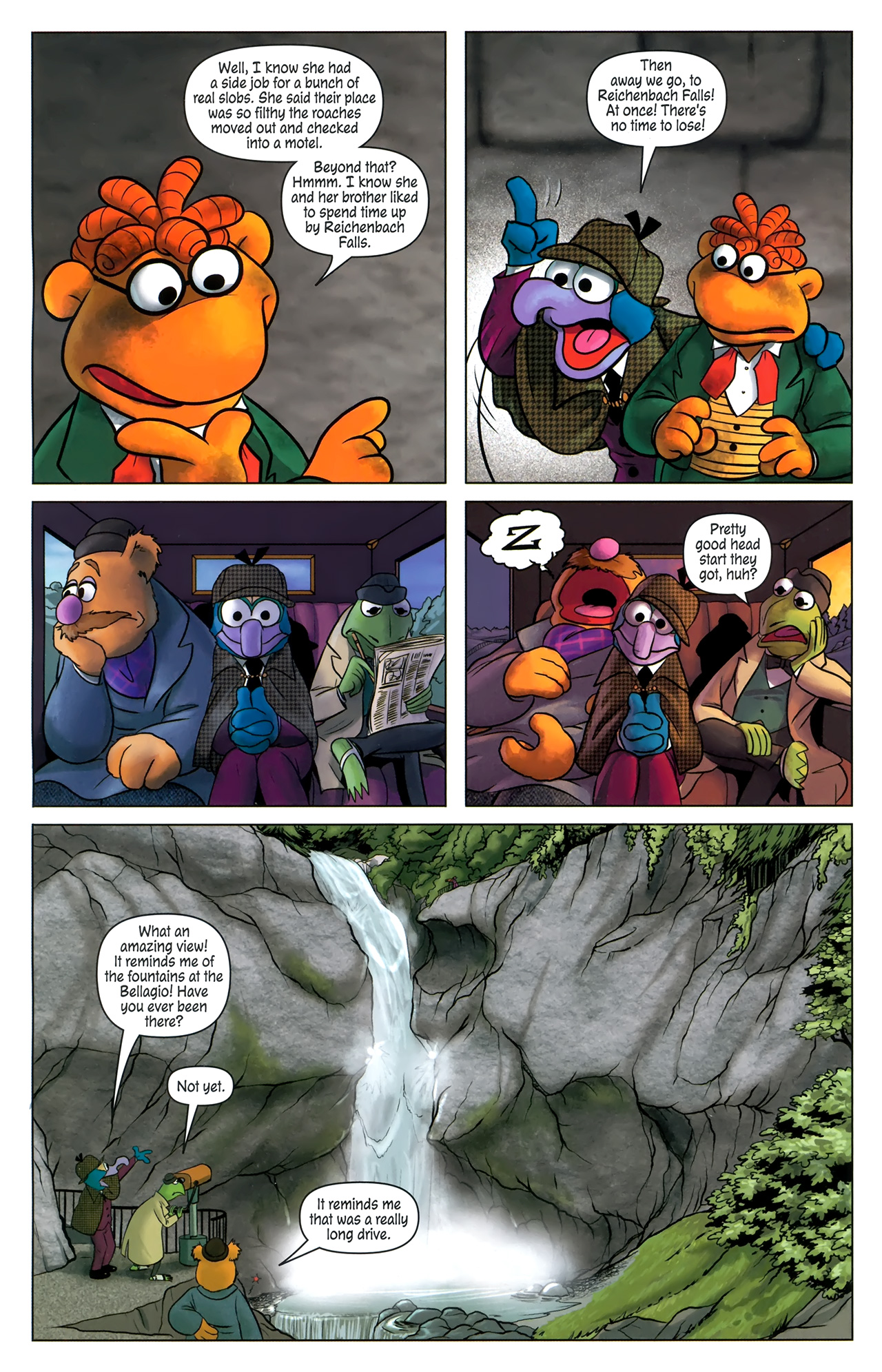 Read online Muppet Sherlock Holmes comic -  Issue #4 - 18