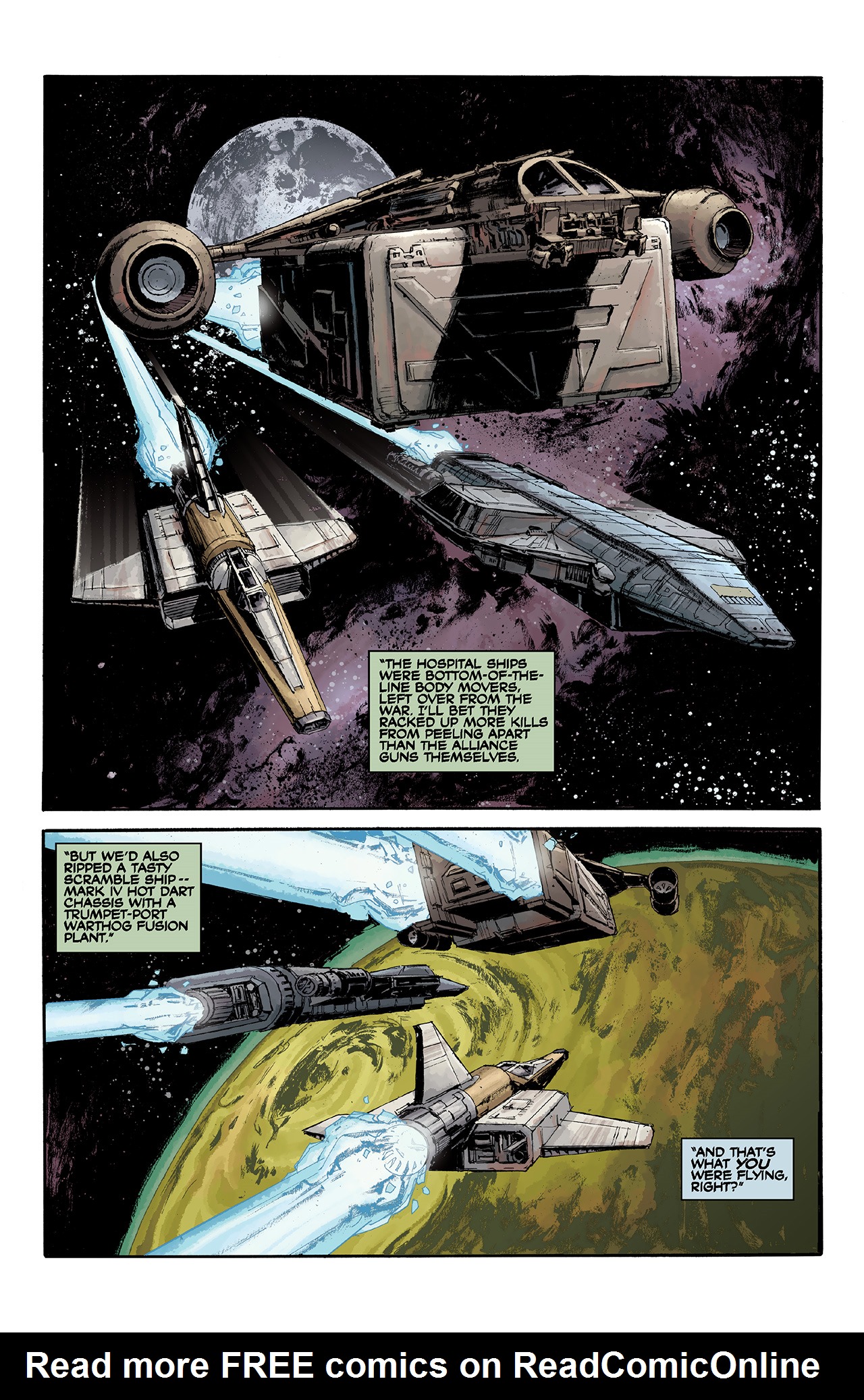 Read online Serenity: Float Out comic -  Issue # Full - 9