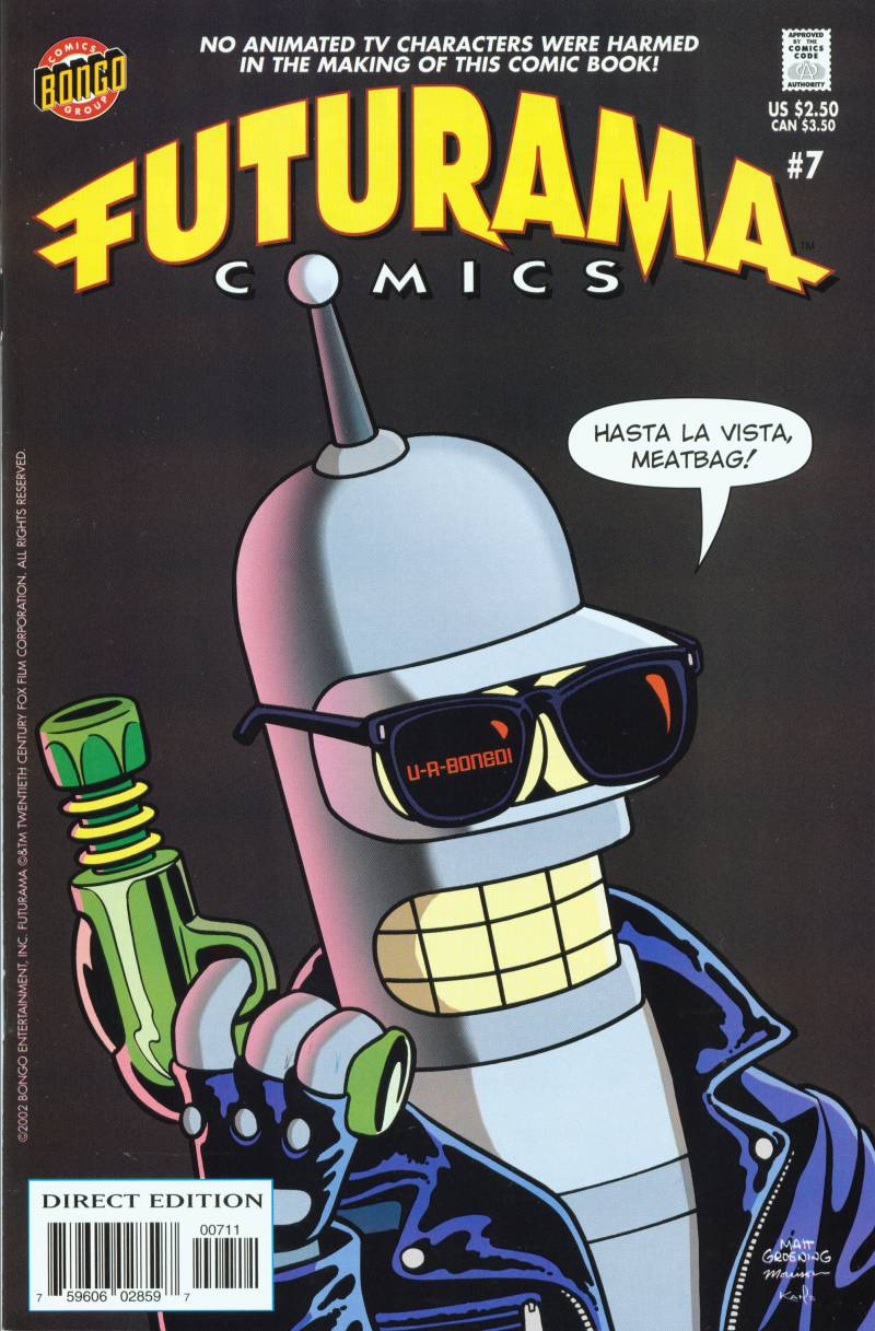 Read online Futurama Comics comic -  Issue #7 - 1