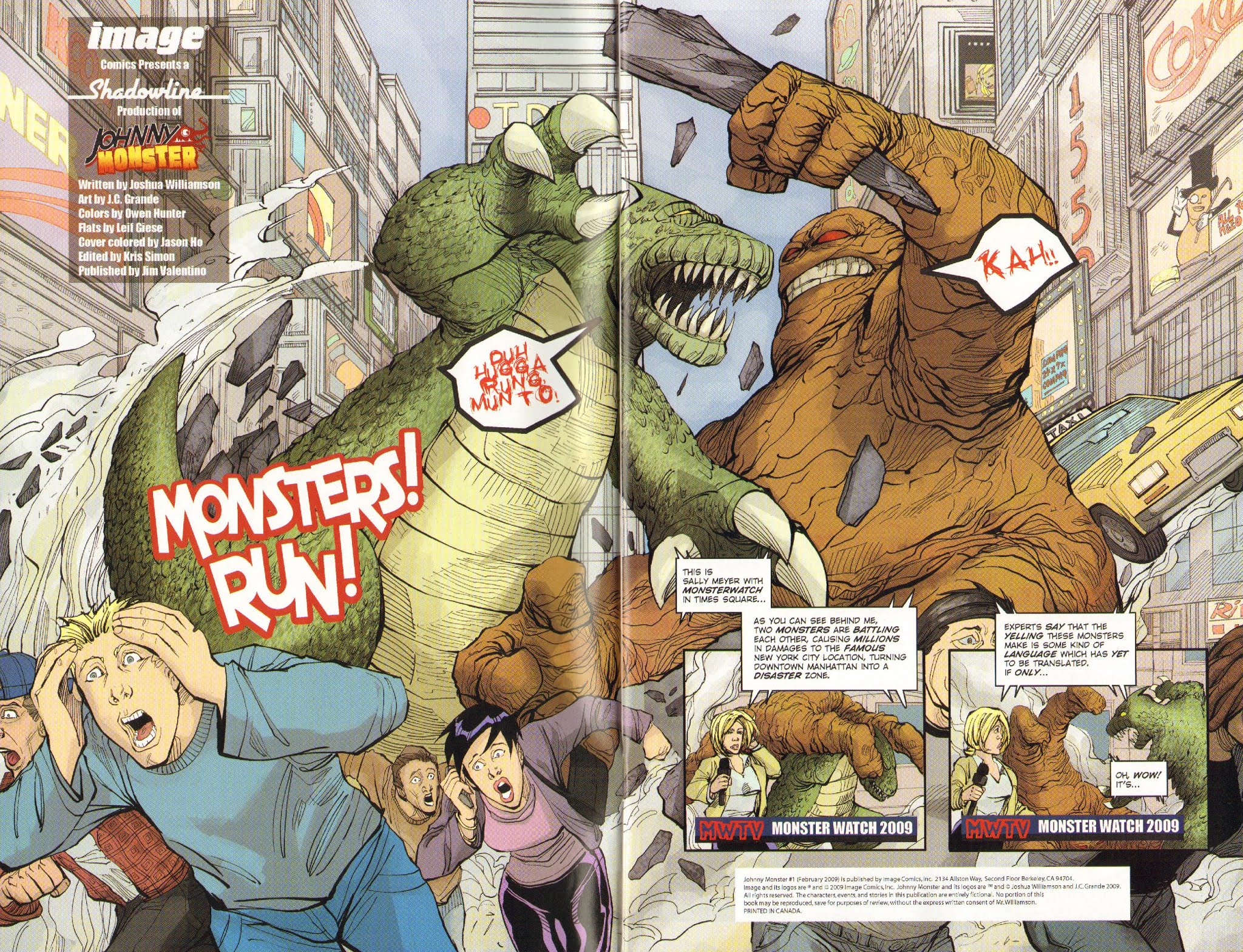 Read online Johnny Monster comic -  Issue #1 - 2
