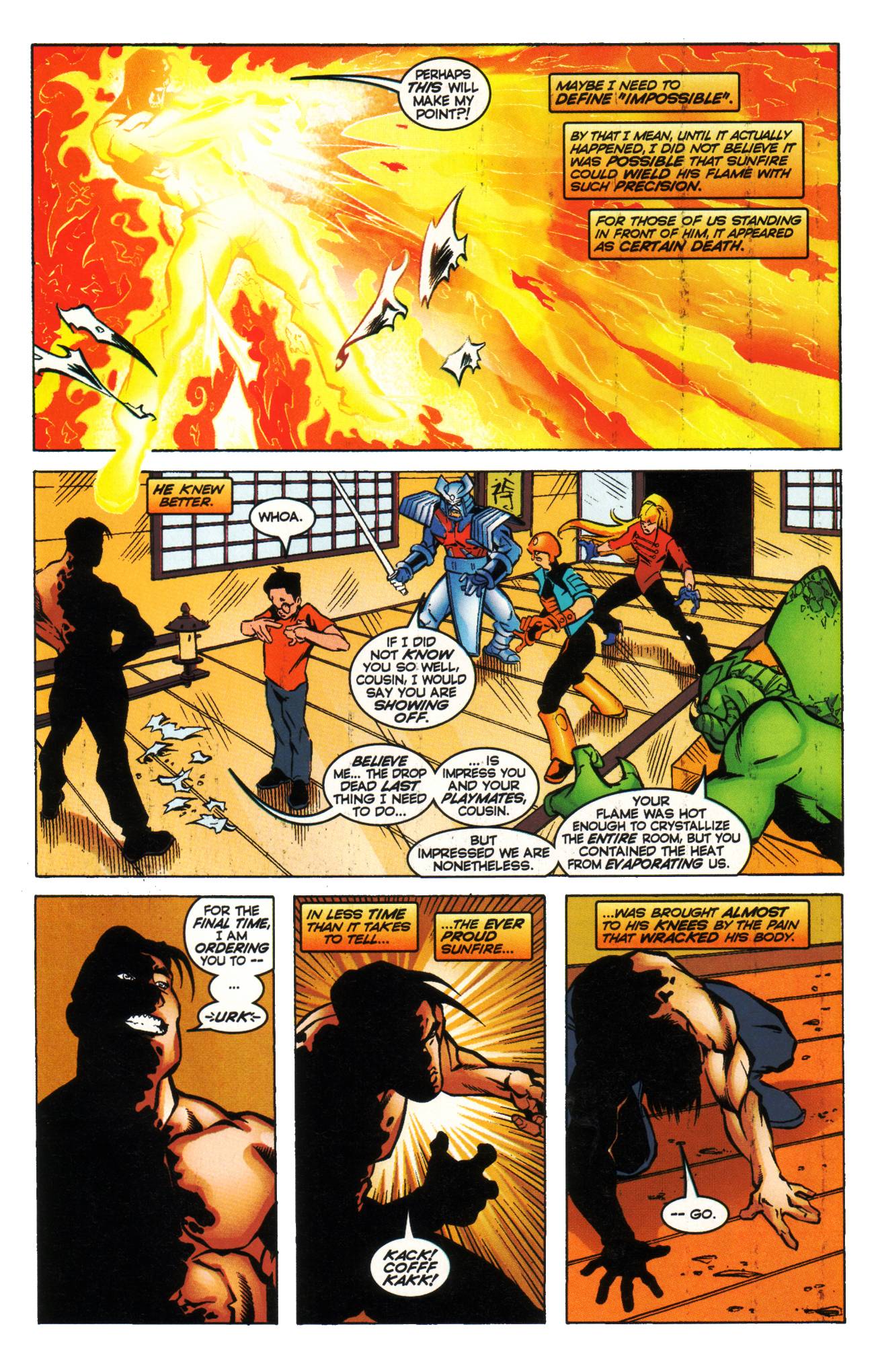 Read online Sunfire & Big Hero Six comic -  Issue #1 - 24