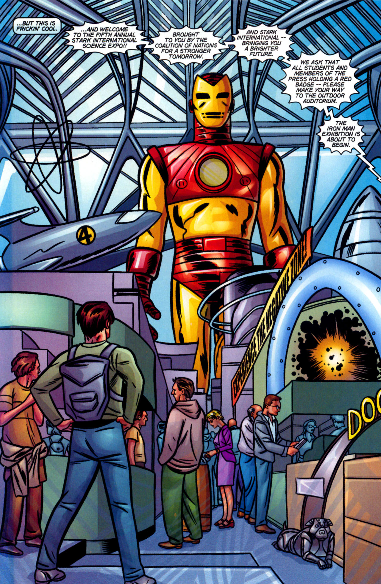 Read online Ultimate Marvel Team-Up comic -  Issue #4 - 22