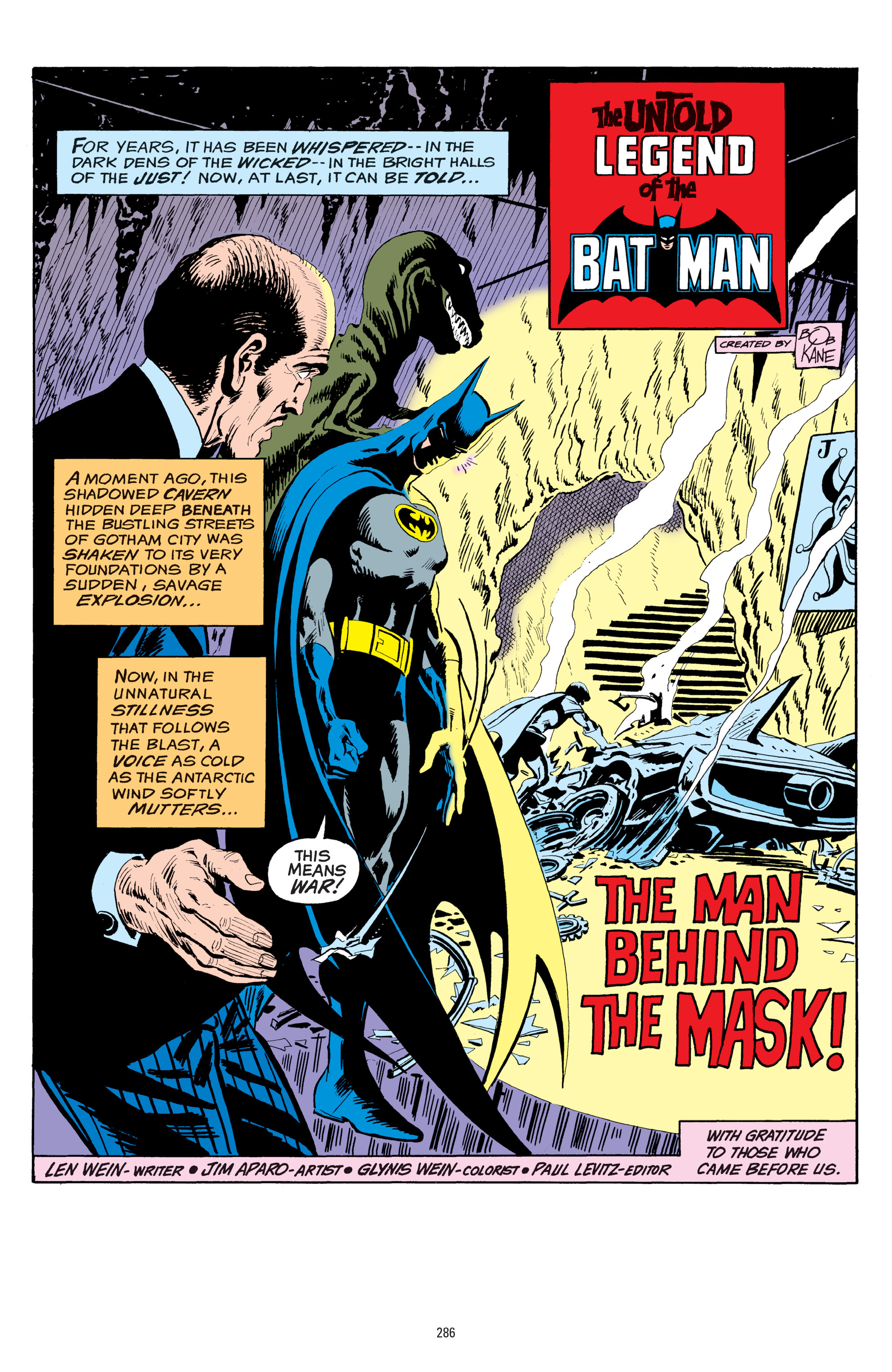 Read online Legends of the Dark Knight: Jim Aparo comic -  Issue # TPB 3 (Part 3) - 84