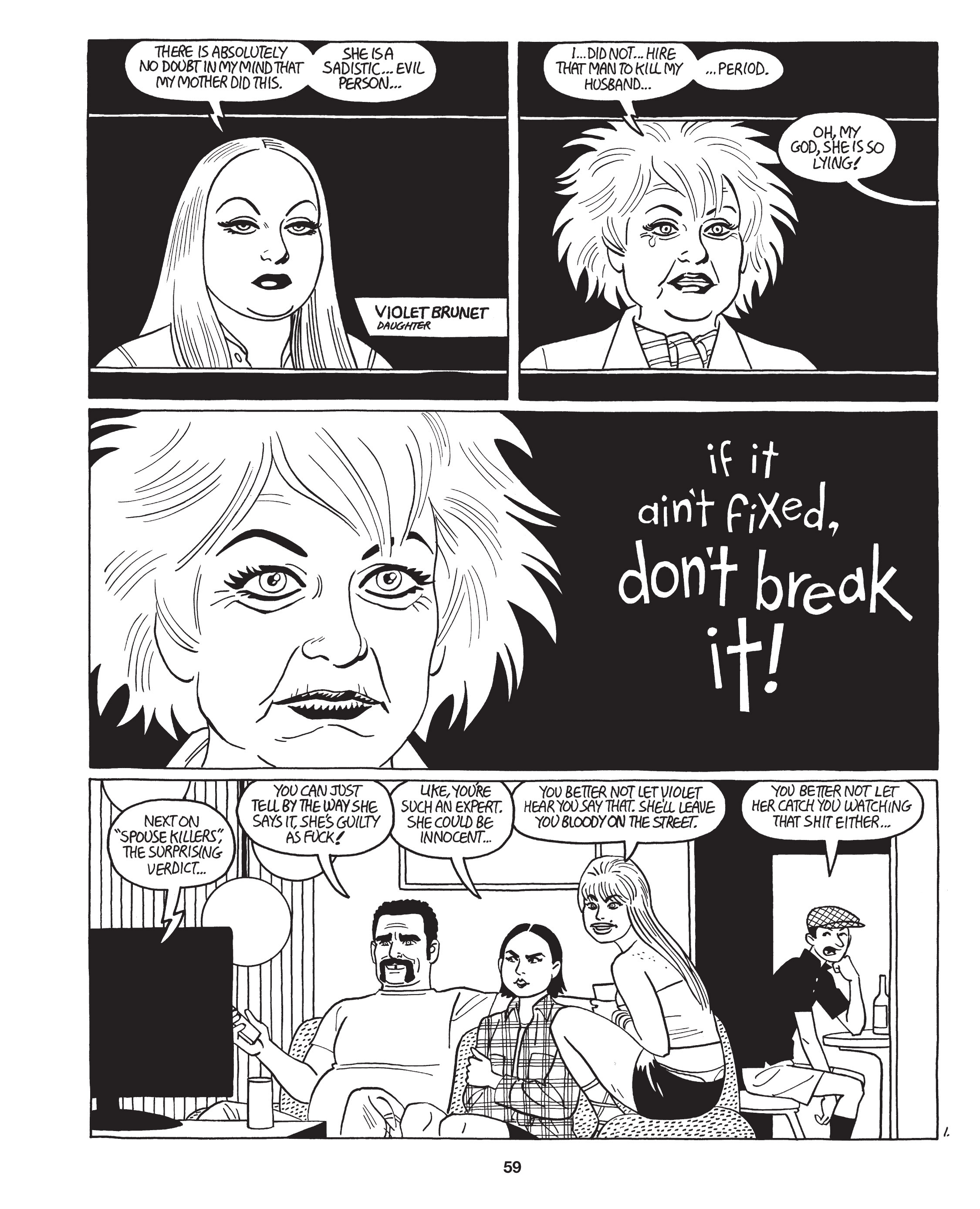 Read online Love and Rockets: New Stories comic -  Issue #7 - 60