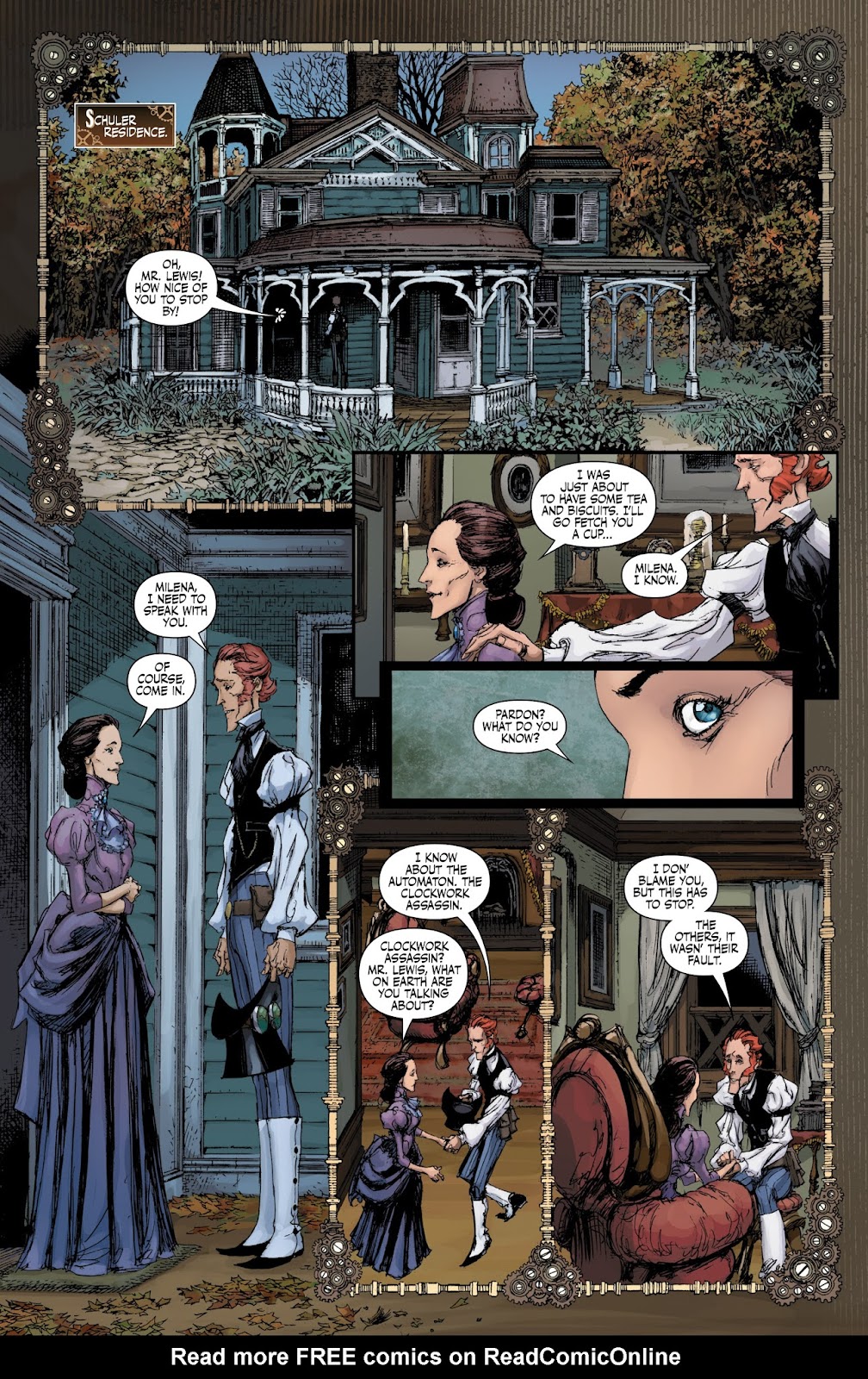 Lady Mechanika: The Clockwork Assassin issue 3 - Page 12