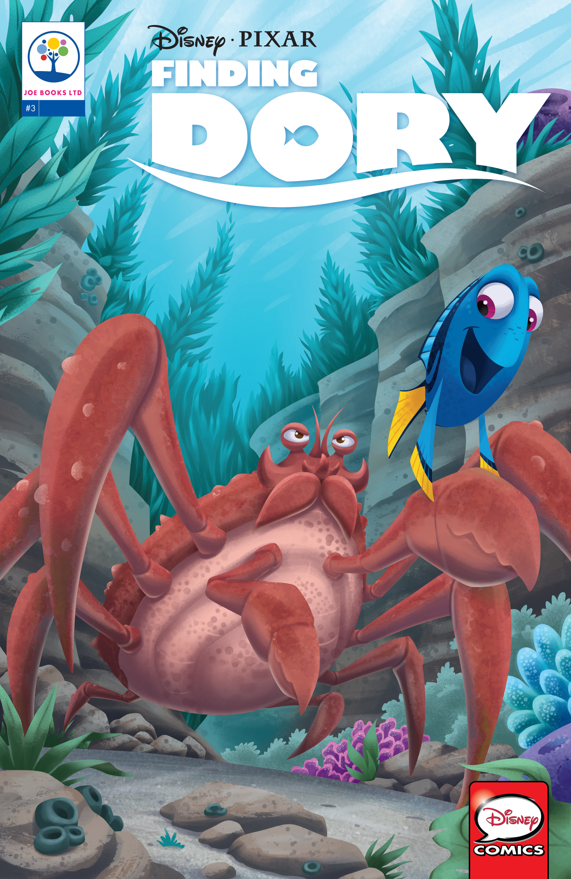 Read online Disney Pixar Finding Dory comic -  Issue #3 - 1