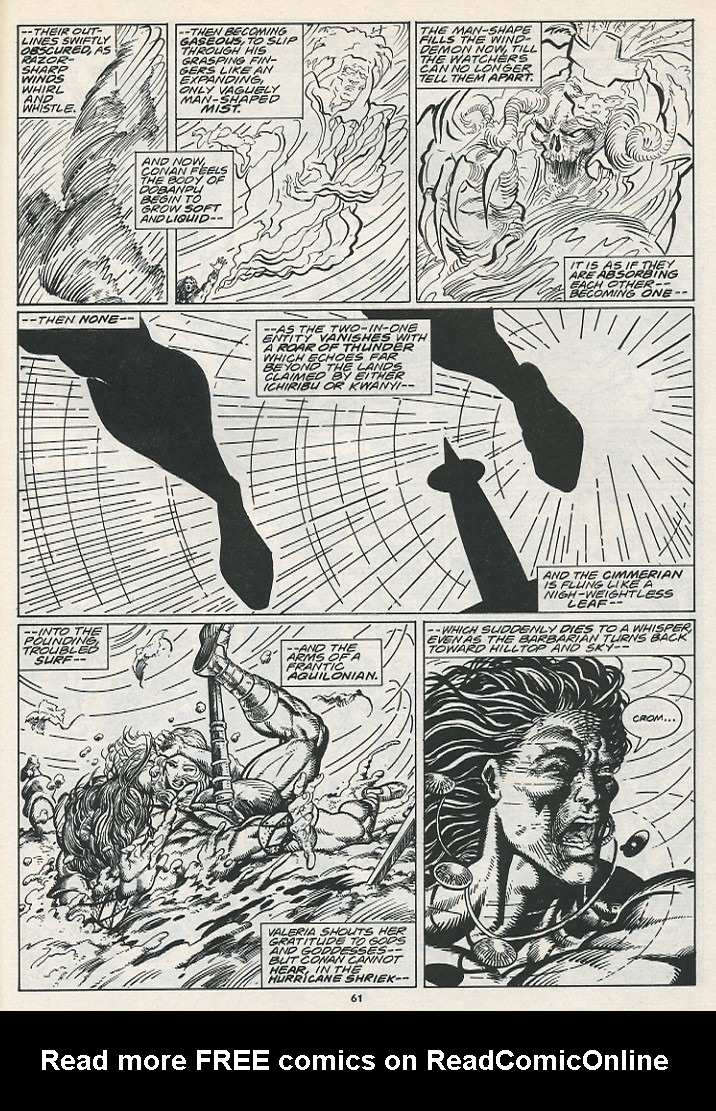 Read online The Savage Sword Of Conan comic -  Issue #217 - 63