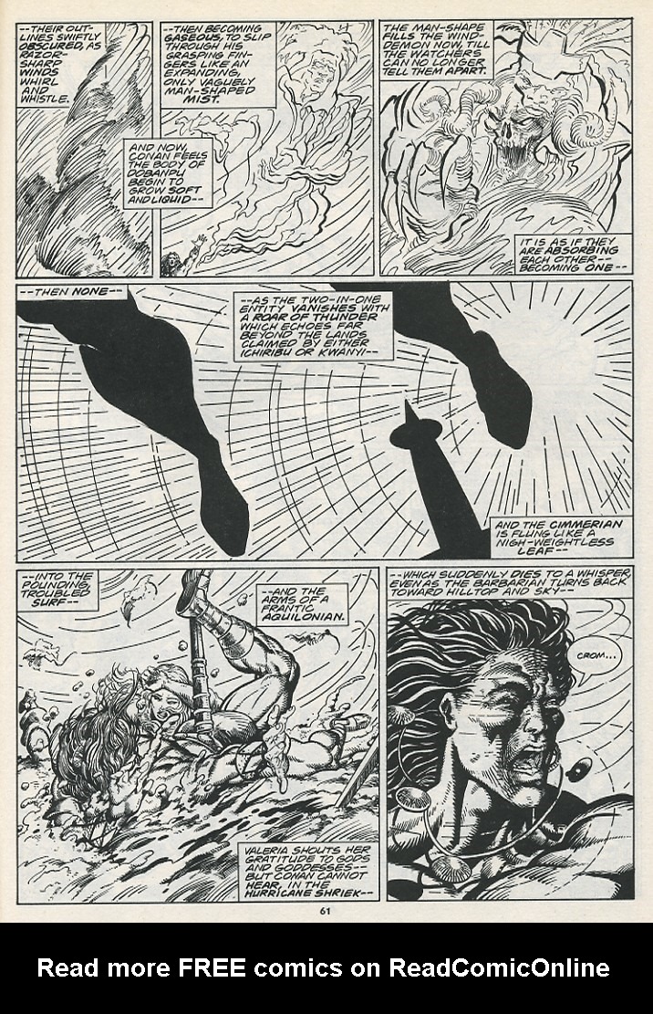 The Savage Sword Of Conan issue 217 - Page 63