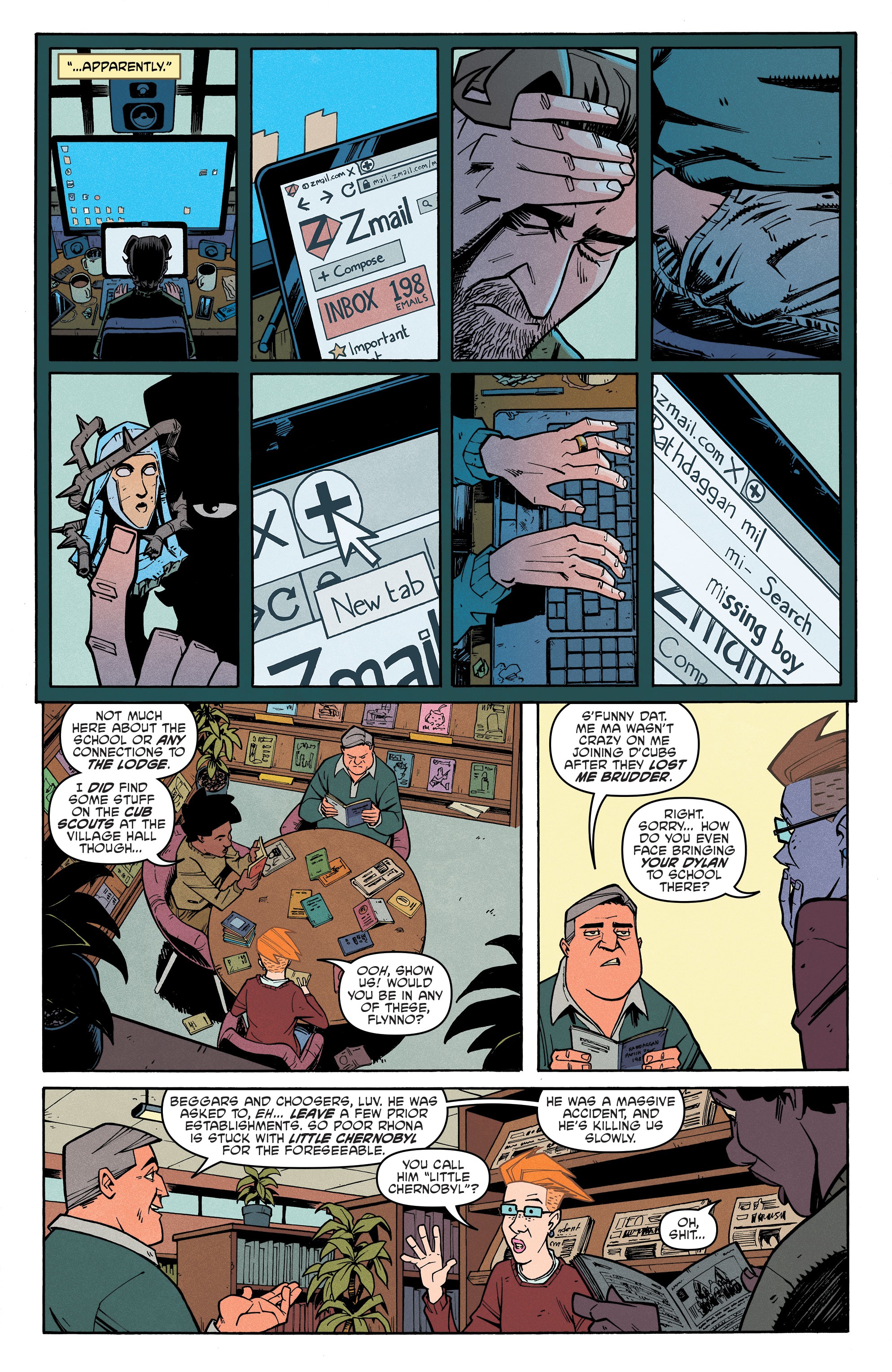 Read online Scarenthood comic -  Issue #2 - 6