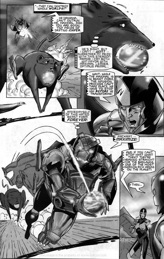 Read online Tales From the Beast Wars Transformers comic -  Issue # Full - 9