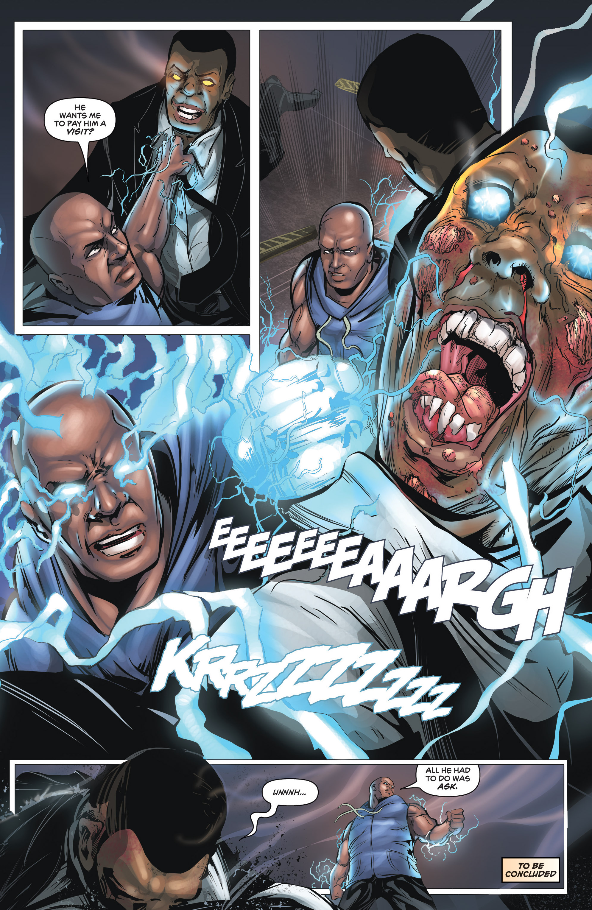 Read online Grimm Fairy Tales presents Godstorm: Hercules Payne comic -  Issue #4 - 24