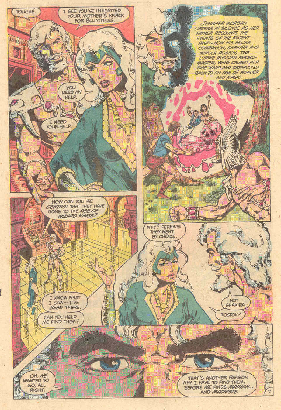 Read online Warlord (1976) comic -  Issue #65 - 7