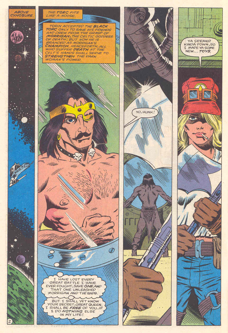 Read online Starslayer comic -  Issue #22 - 4