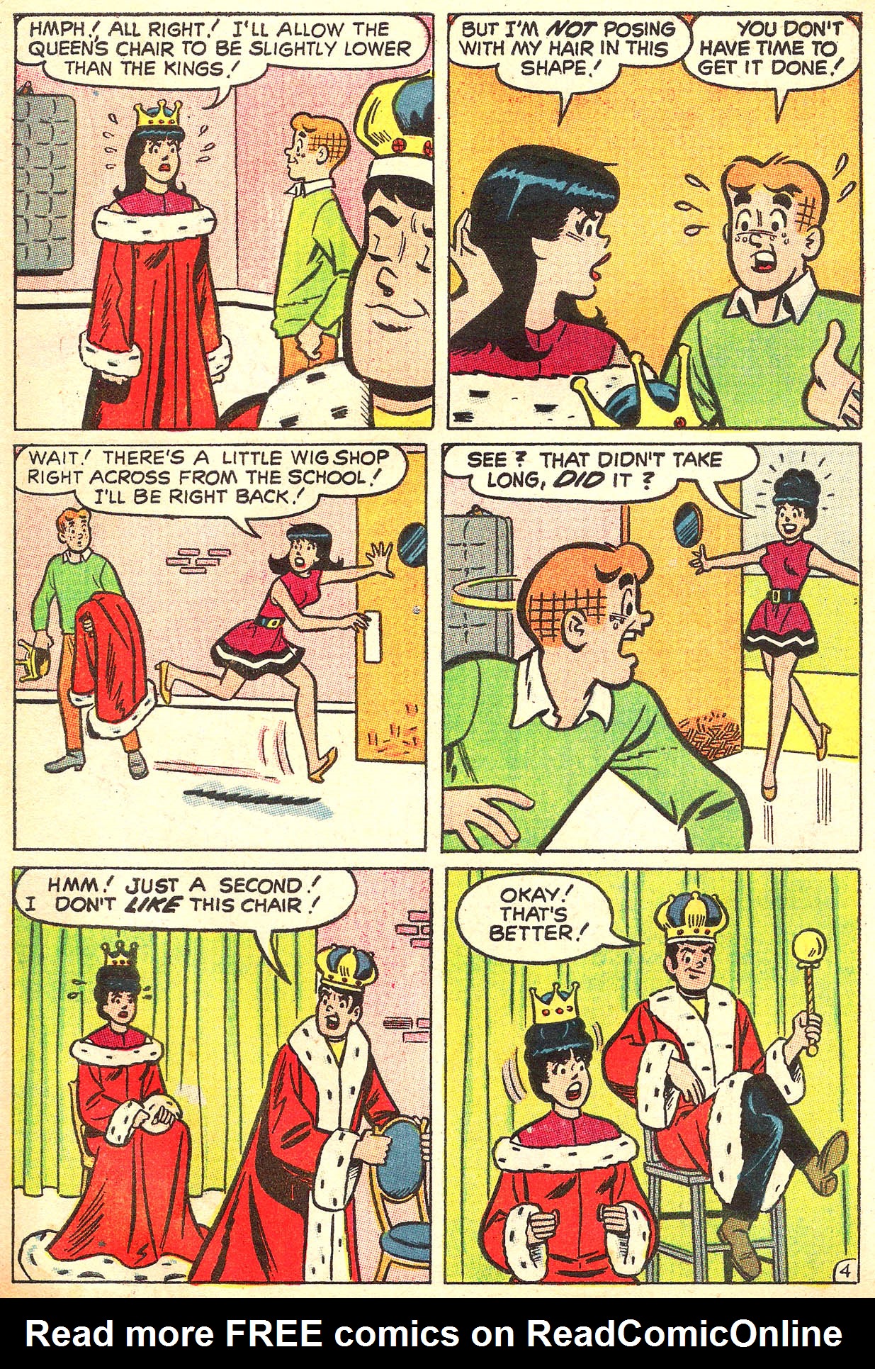 Read online Archie's Girls Betty and Veronica comic -  Issue #163 - 6