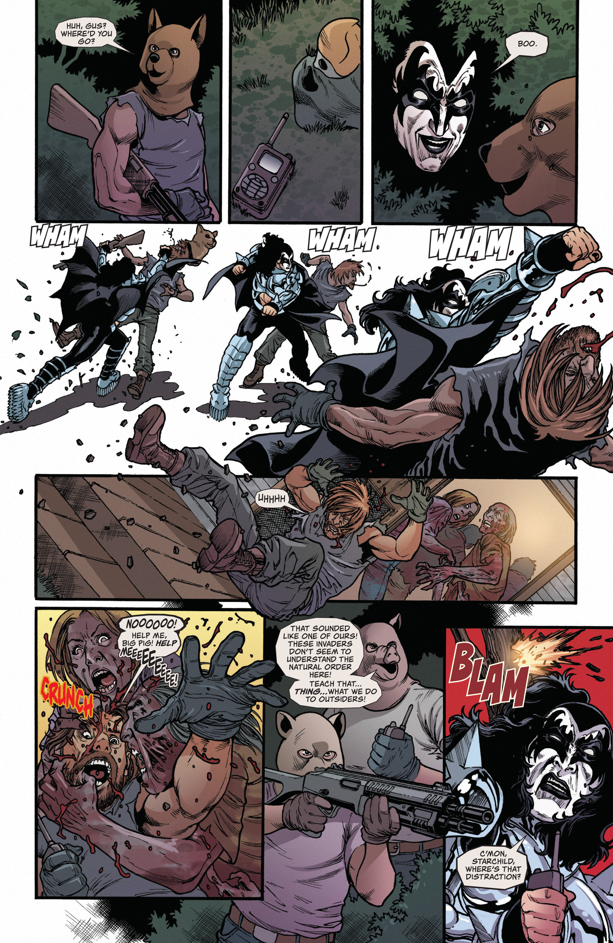 Read online Kiss: Zombies comic -  Issue #3 - 11