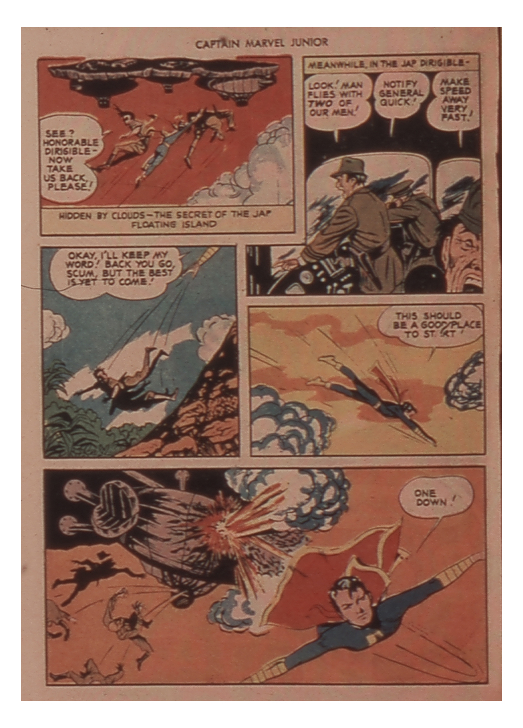 Read online Captain Marvel, Jr. comic -  Issue #12 - 14