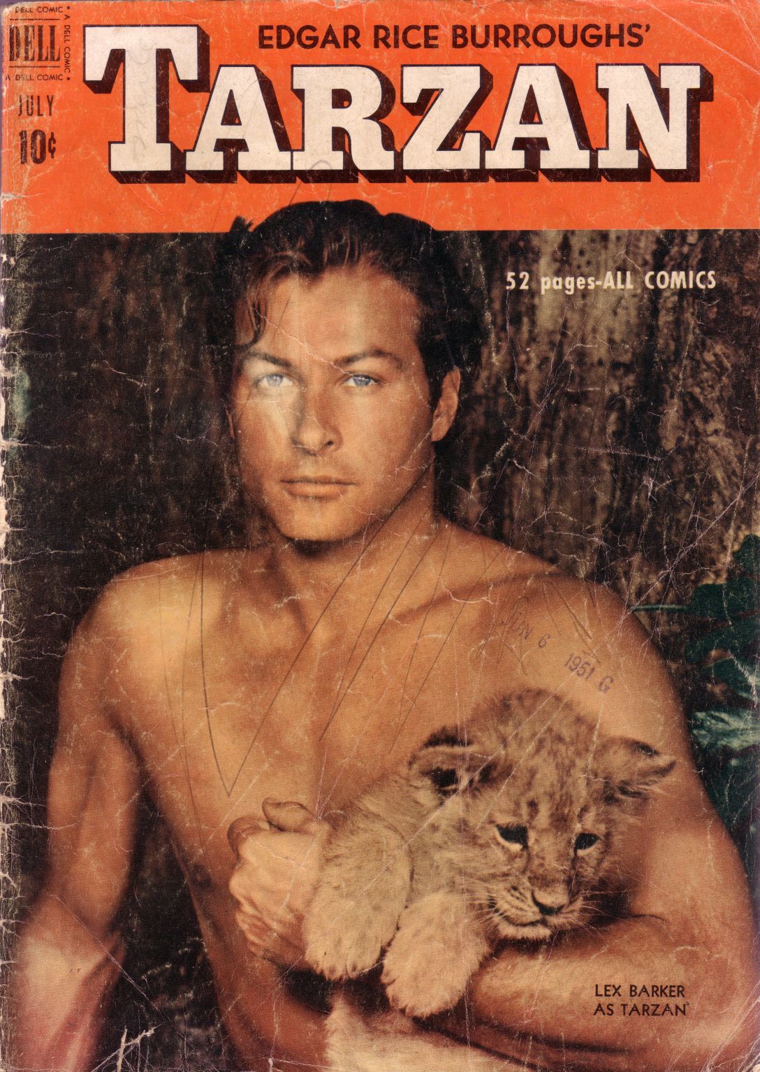 Read online Tarzan (1948) comic -  Issue #22 - 1