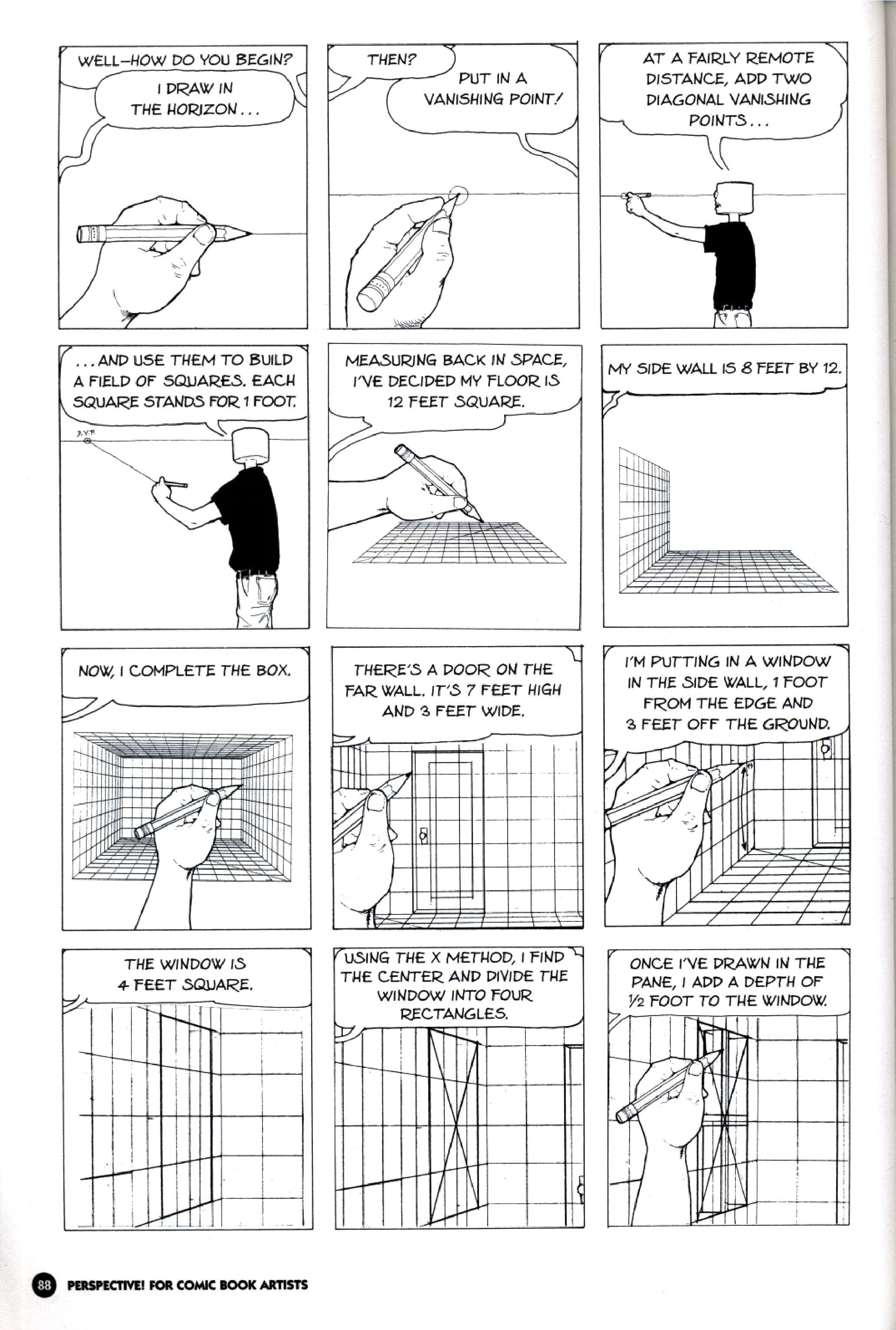 Read online Perspective! For Comic Book Artists comic -  Issue # TPB (Part 1) - 89