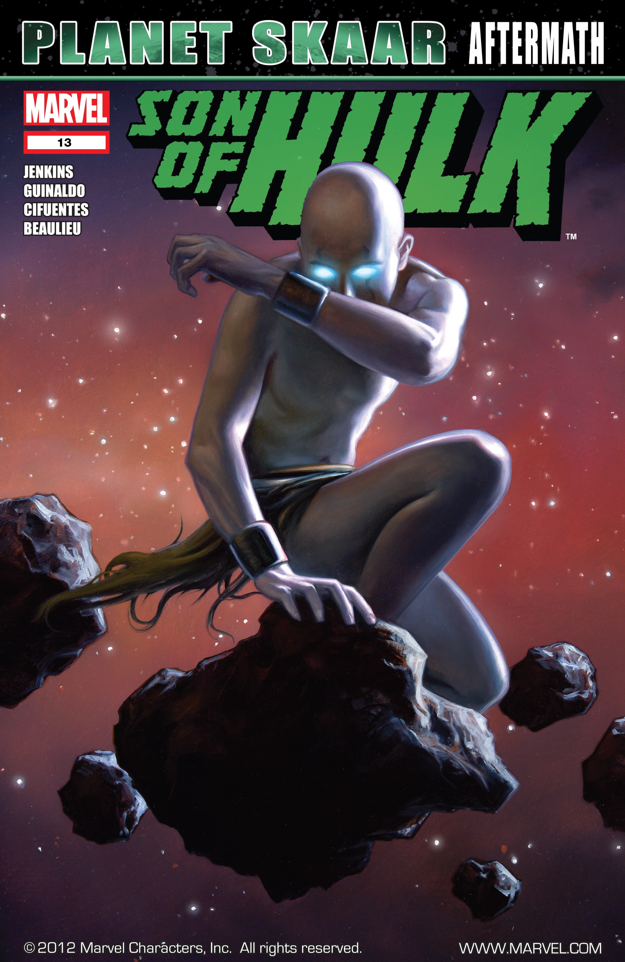 Read online Skaar: Son of Hulk comic -  Issue #13 - 1