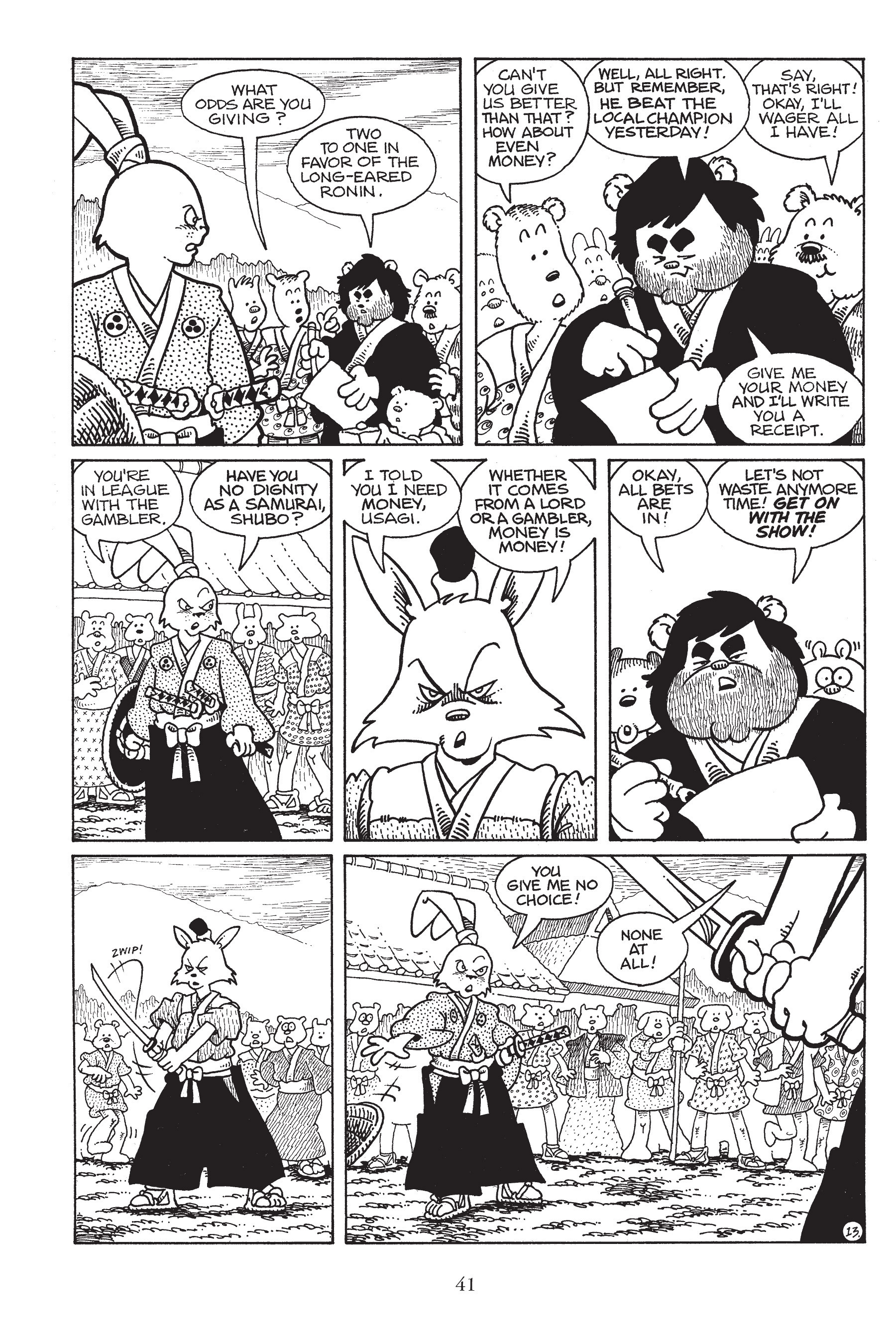 Read online Usagi Yojimbo (1987) comic -  Issue # _TPB 6 - 43
