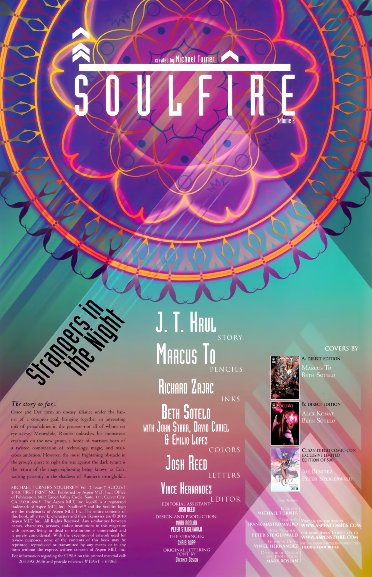Read online Michael Turner's Soulfire (2009) comic -  Issue #7 - 3