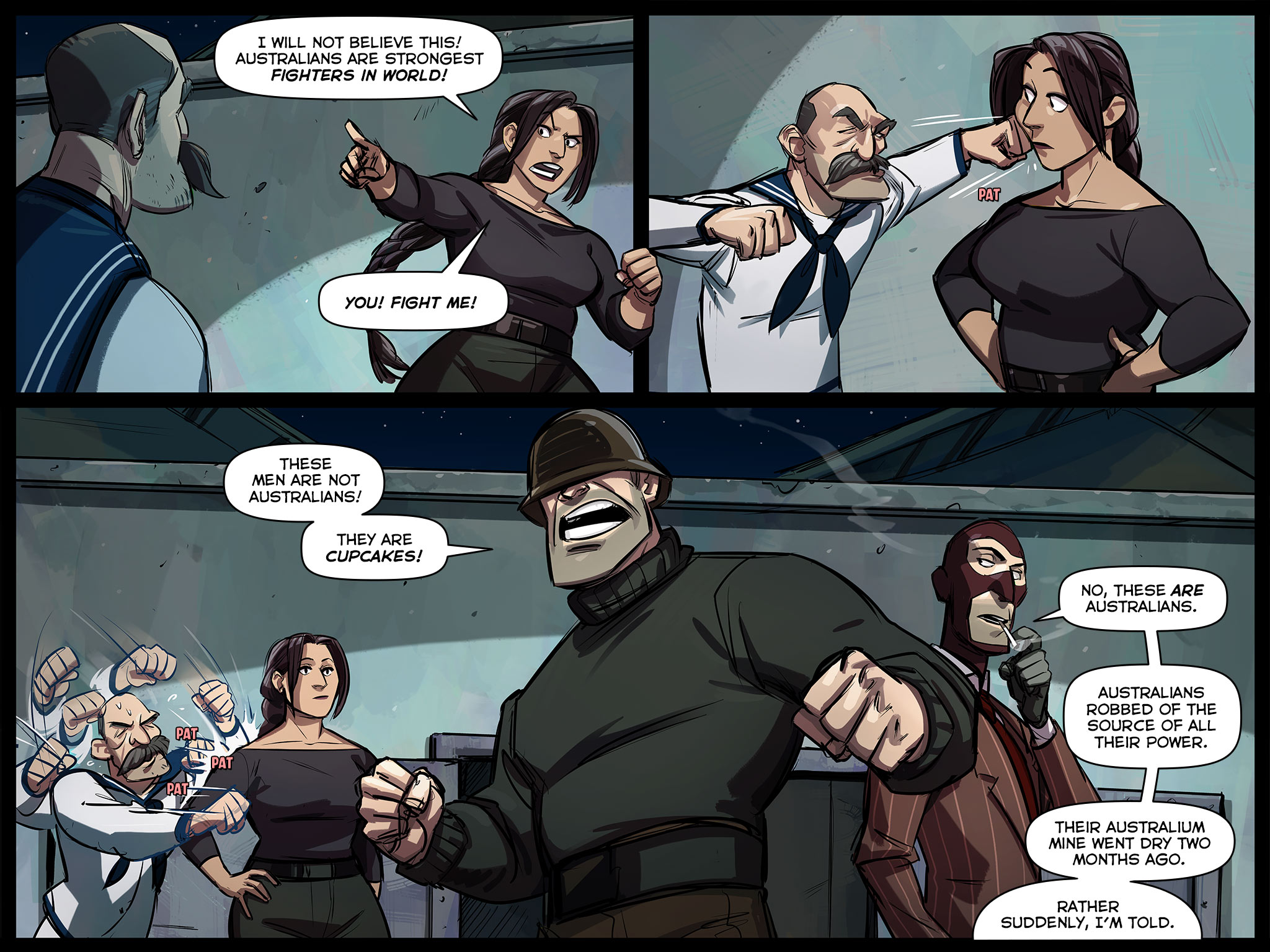 Read online Team Fortress 2 comic -  Issue #4 - 39
