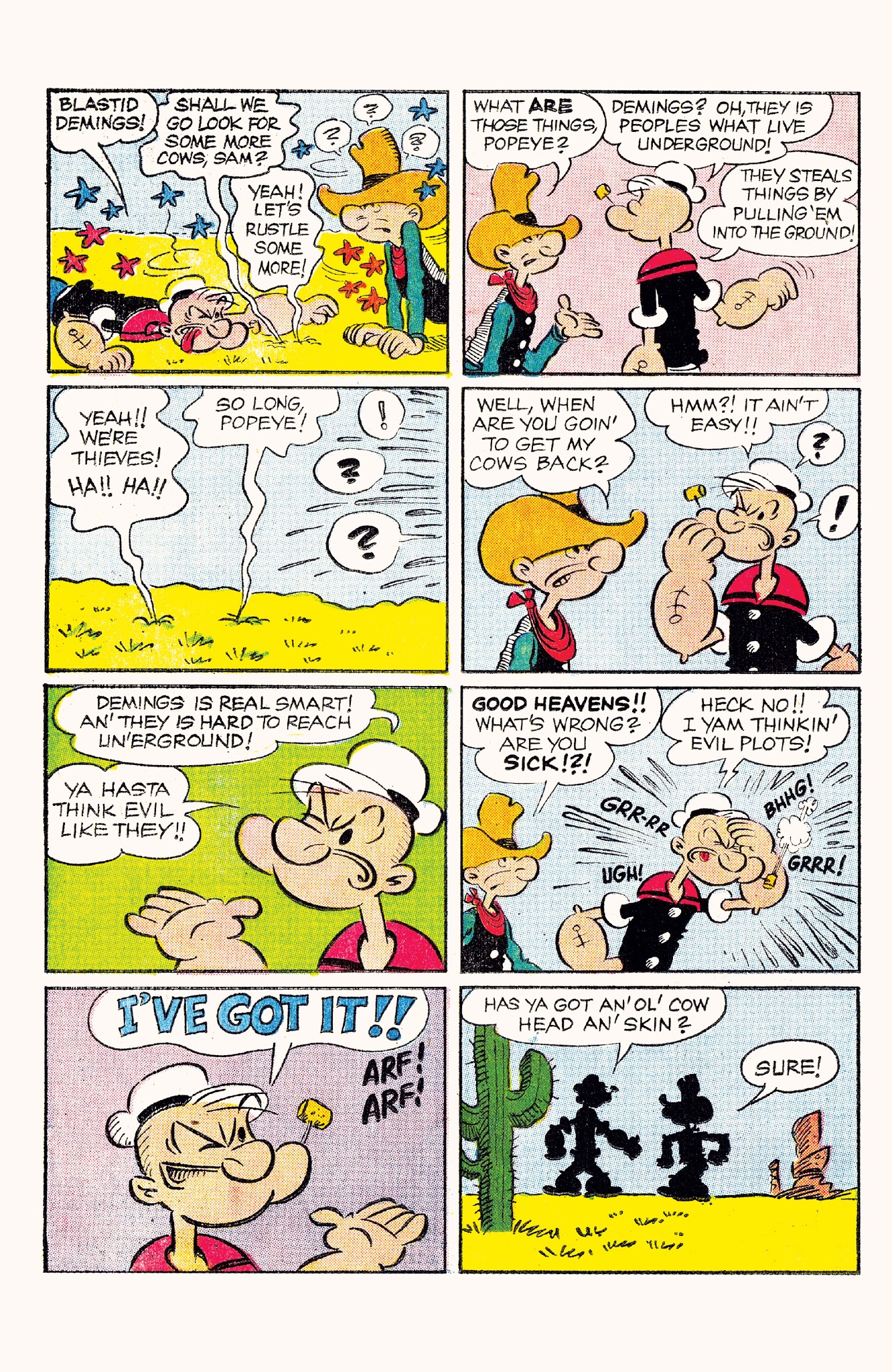 Read online Classic Popeye comic -  Issue #61 - 23