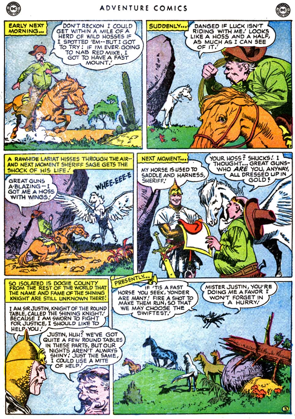 Read online Adventure Comics (1938) comic -  Issue #151 - 35