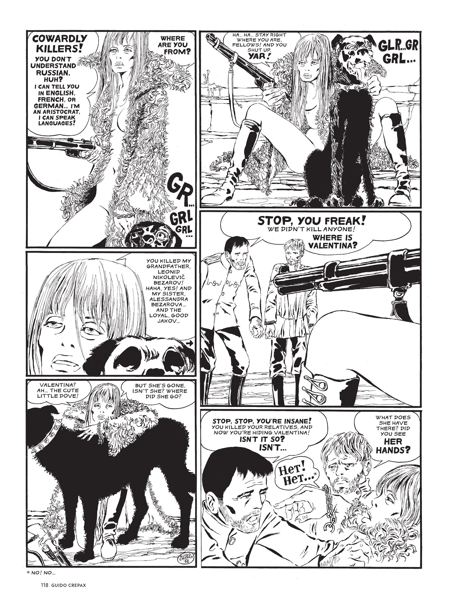 Read online The Complete Crepax comic -  Issue # TPB 1 - 112