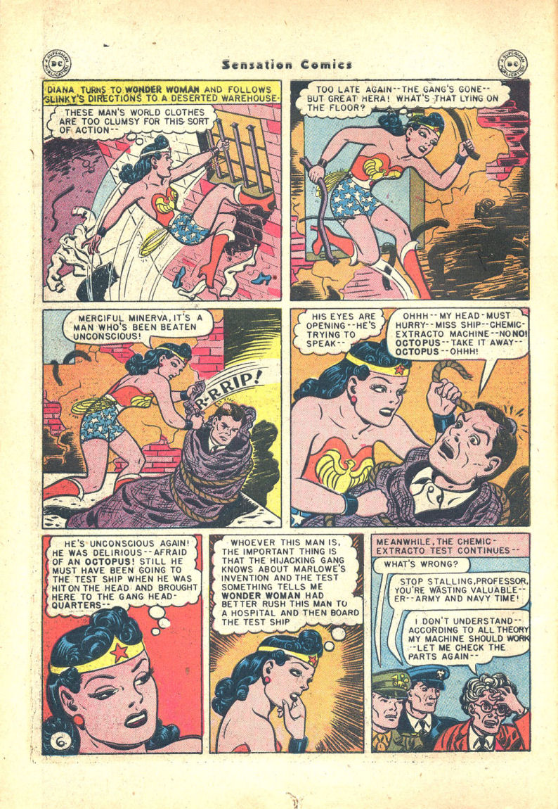 Read online Sensation (Mystery) Comics comic -  Issue #68 - 8