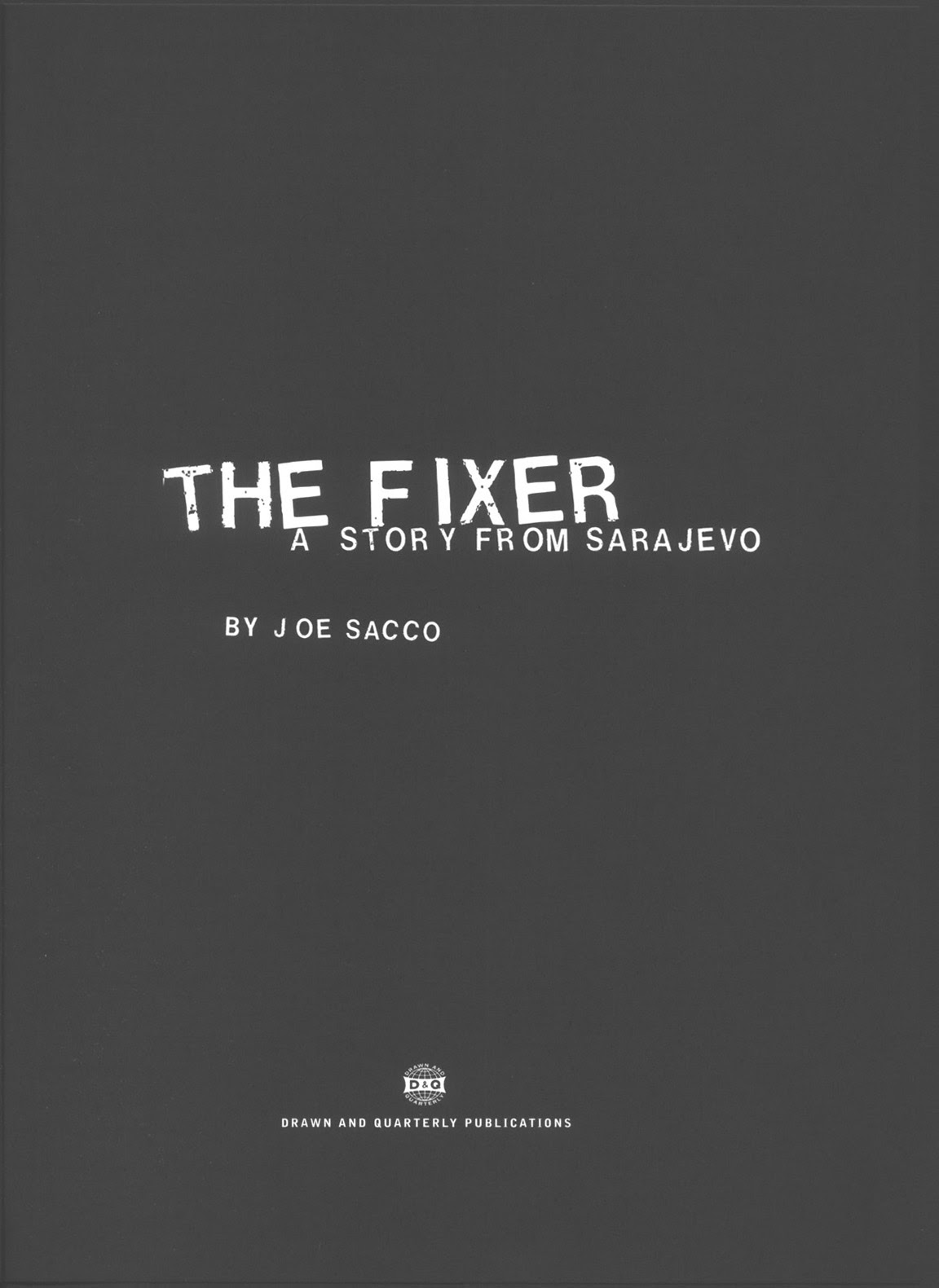 Read online The Fixer: A Story from Sarajevo comic -  Issue # TPB - 4