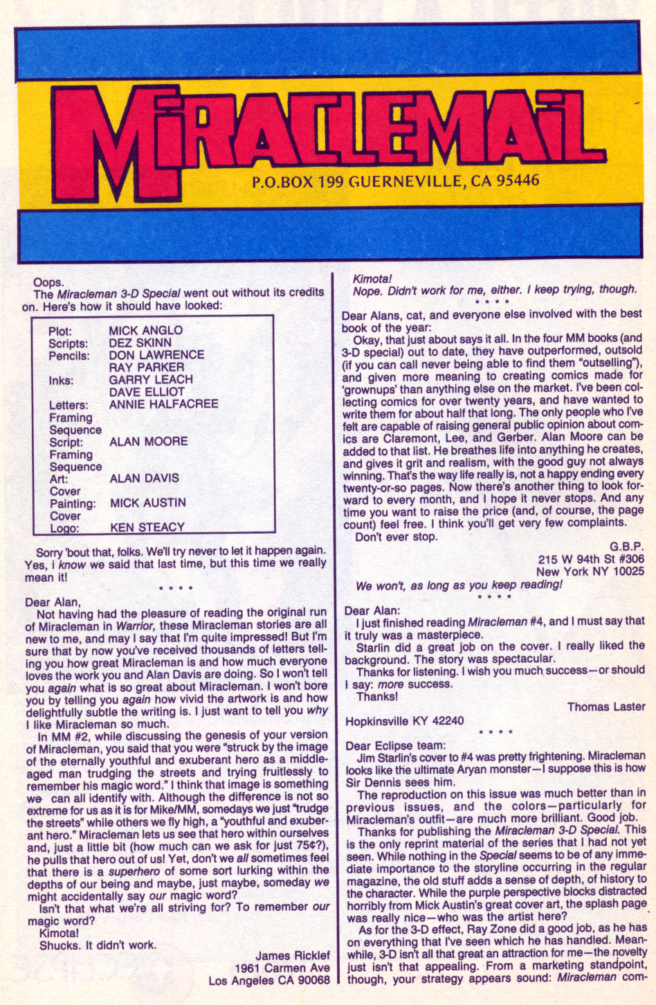 Read online Miracleman (1985) comic -  Issue #6 - 23