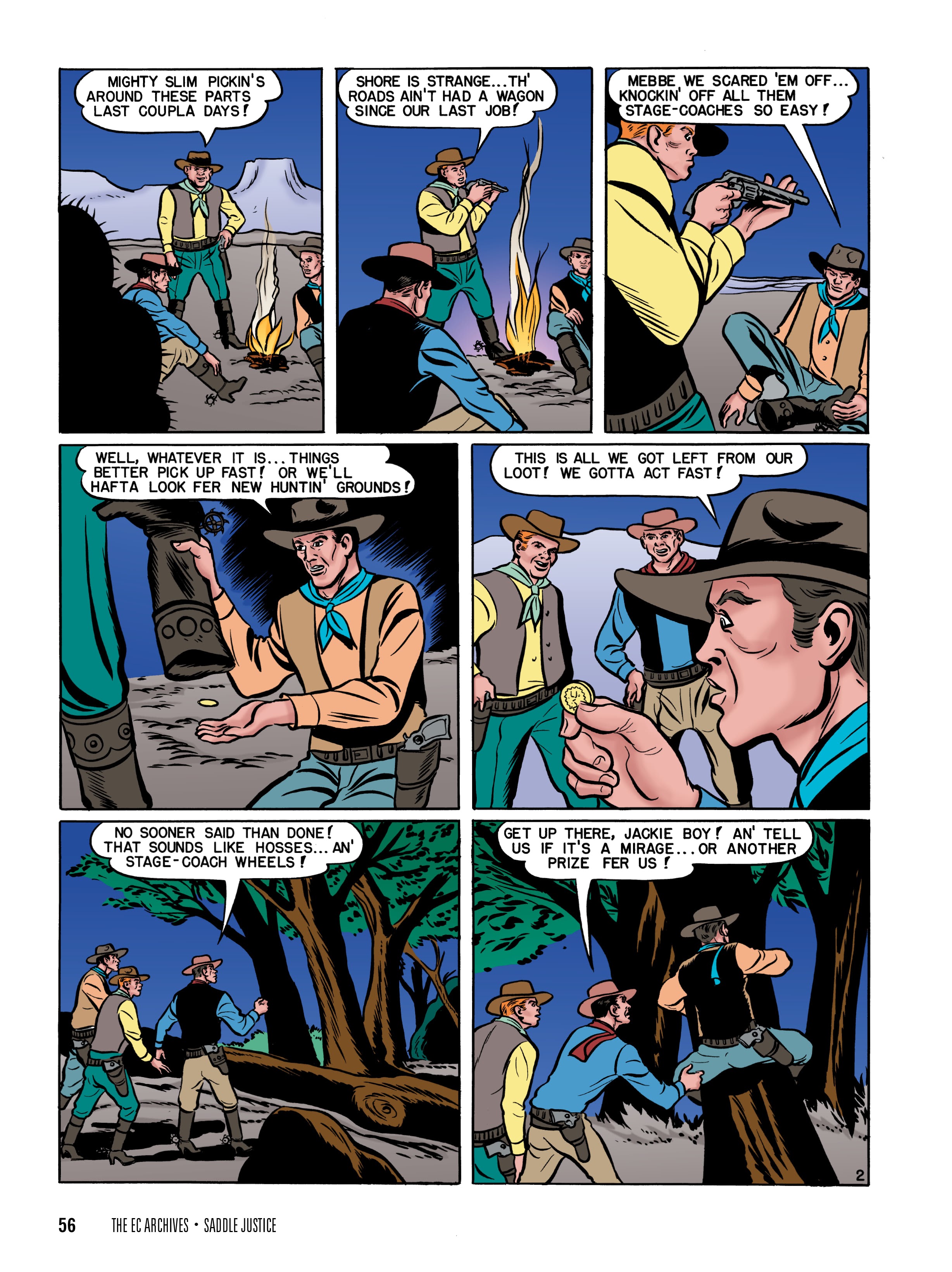 Read online The EC Archives: Saddle Justice comic -  Issue # TPB (Part 1) - 58