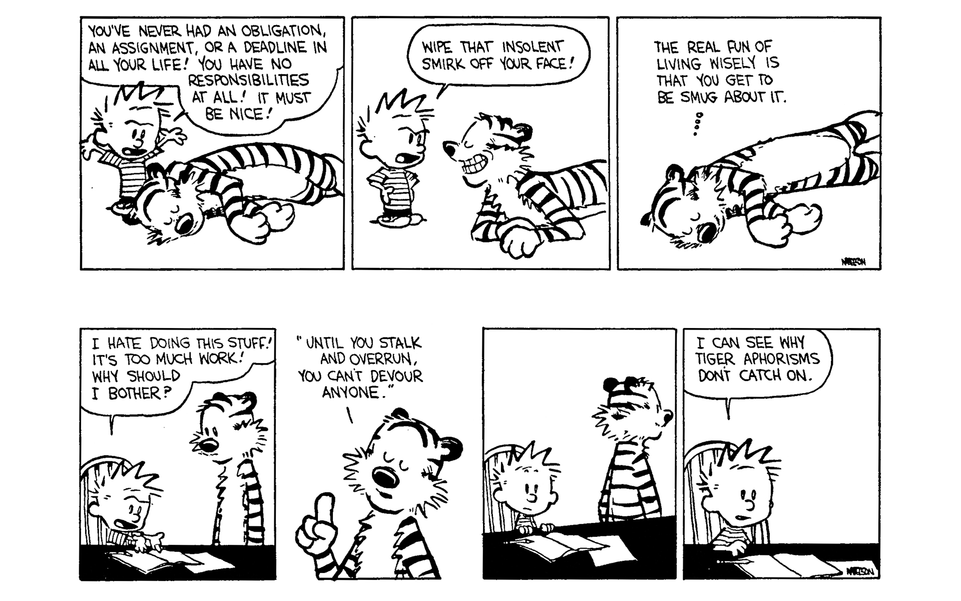 Read online Calvin and Hobbes comic -  Issue #7 - 88