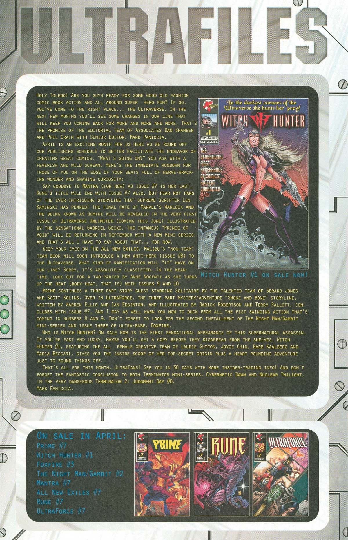 Read online UltraForce (1995) comic -  Issue #7 - 24