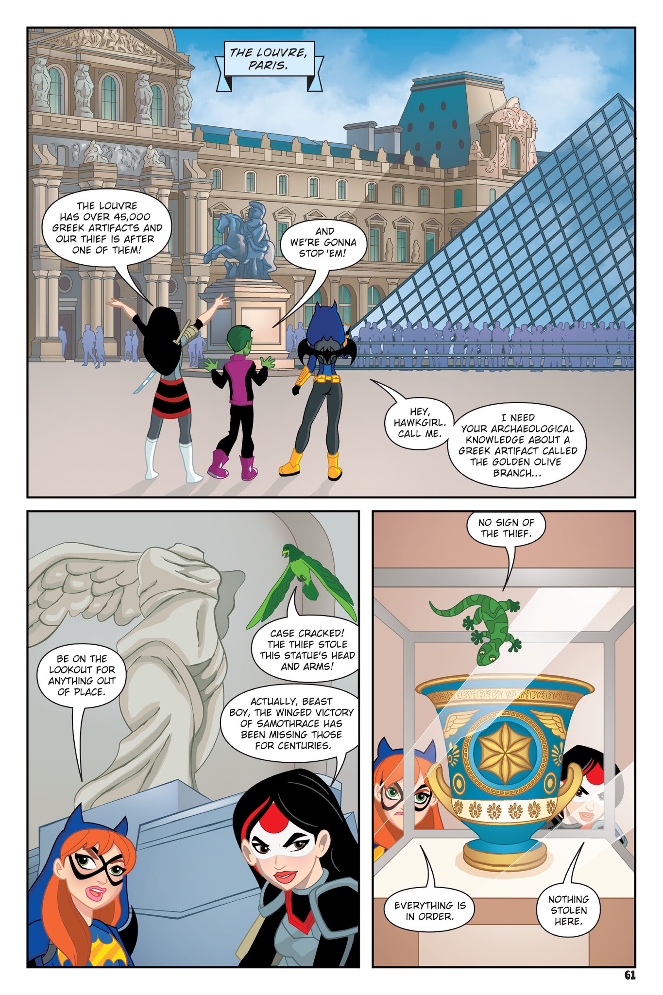 Read online DC Super Hero Girls: Summer Olympus comic -  Issue # TPB - 59