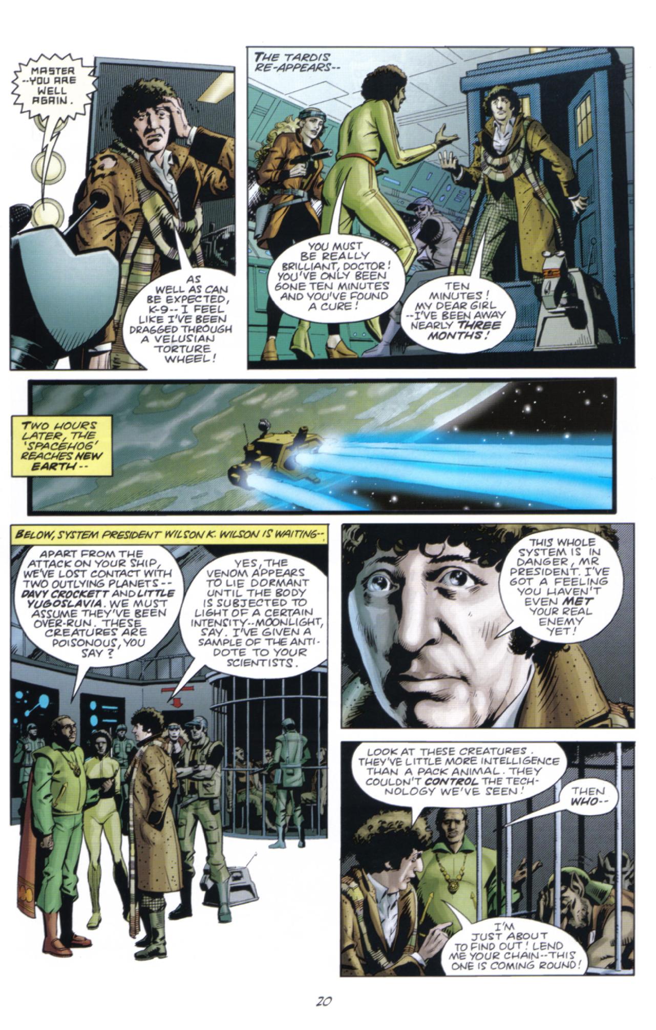 Read online Doctor Who Classics comic -  Issue #6 - 22